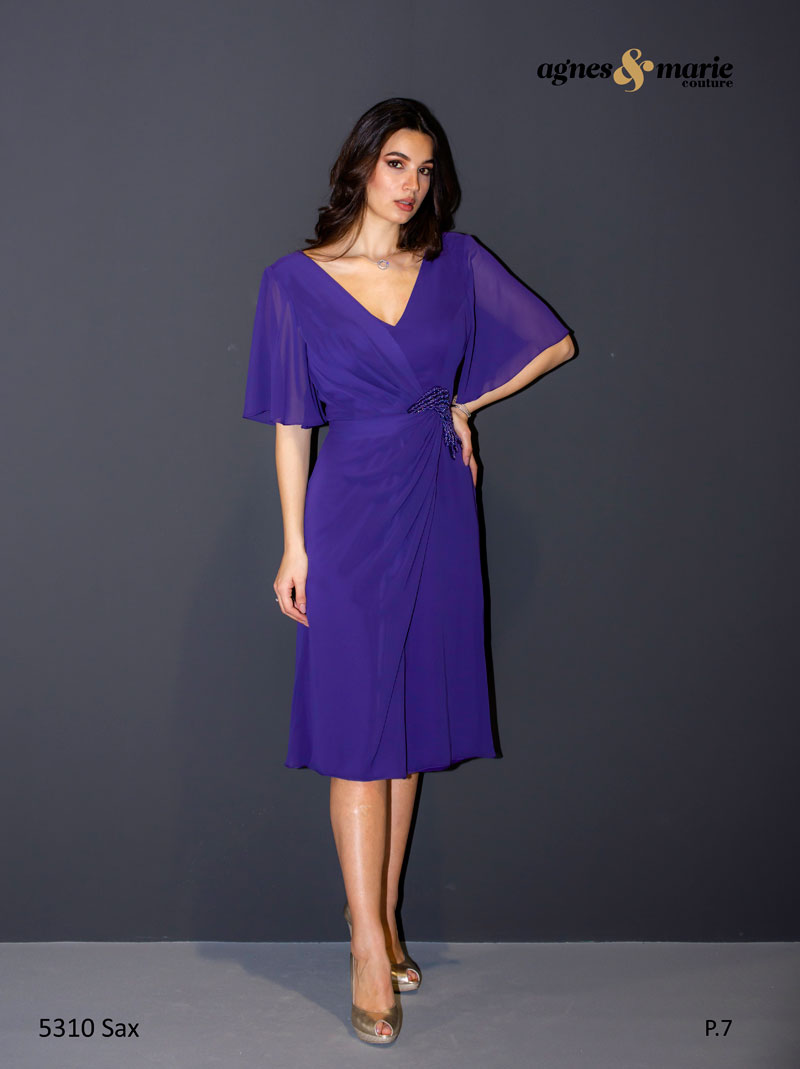  Produto: 5310 SAX, Categoria: Vestidos de Cerimónia, Ano: 2023, Marca Agnes & Marie