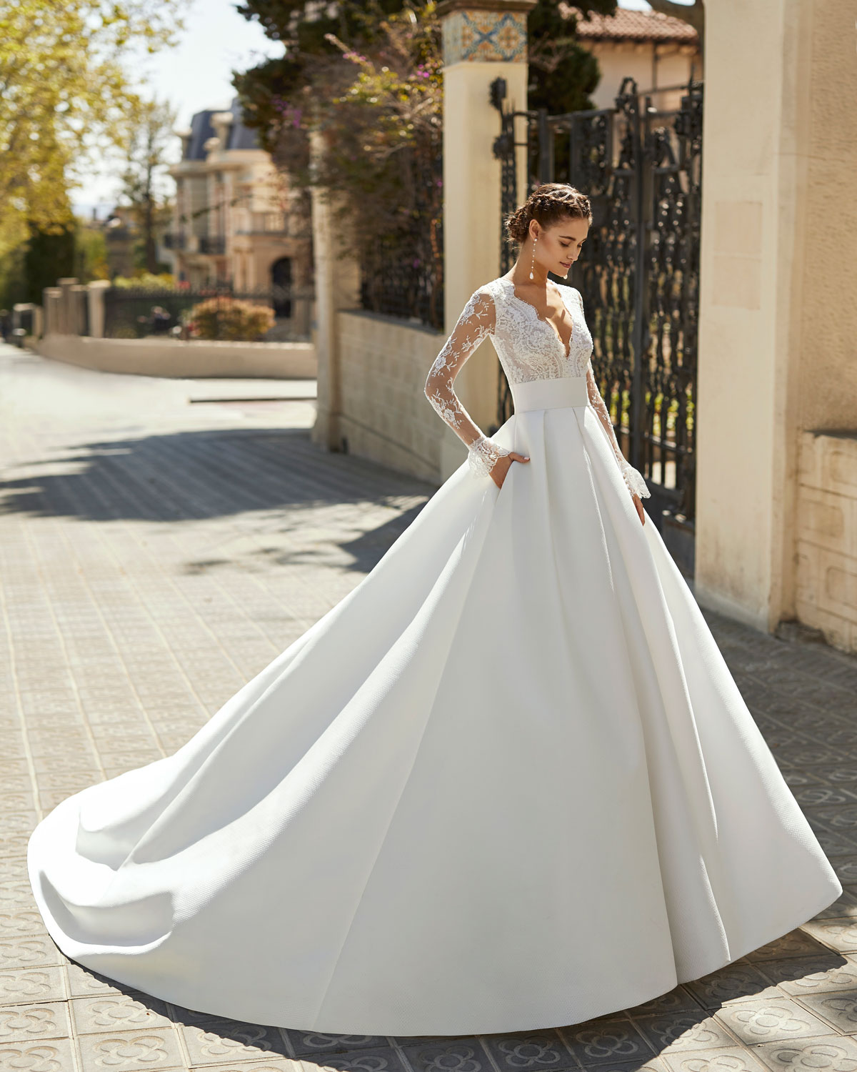  Produto: Andrea, Categoria: Vestidos de Noiva, Ano: 2020, Marca Aire