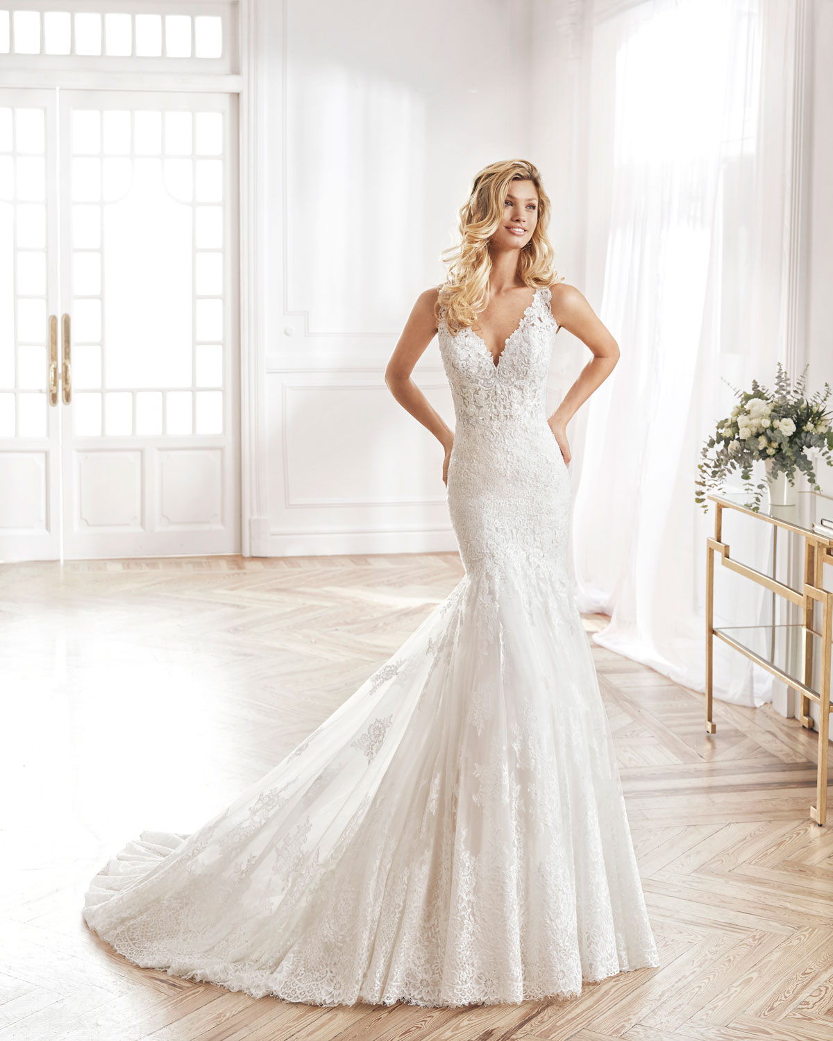  Produto: Nilce, Categoria: Vestidos de Noiva, Ano: 2020, Marca Aire