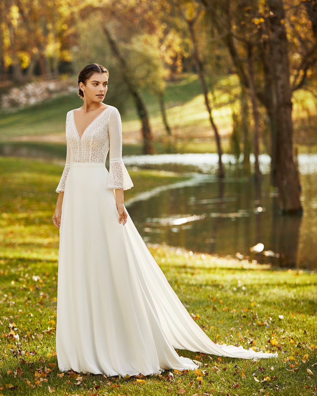  Produto: Okondo, Categoria: Vestidos de Noiva, Ano: 2020, Marca Alma Novia