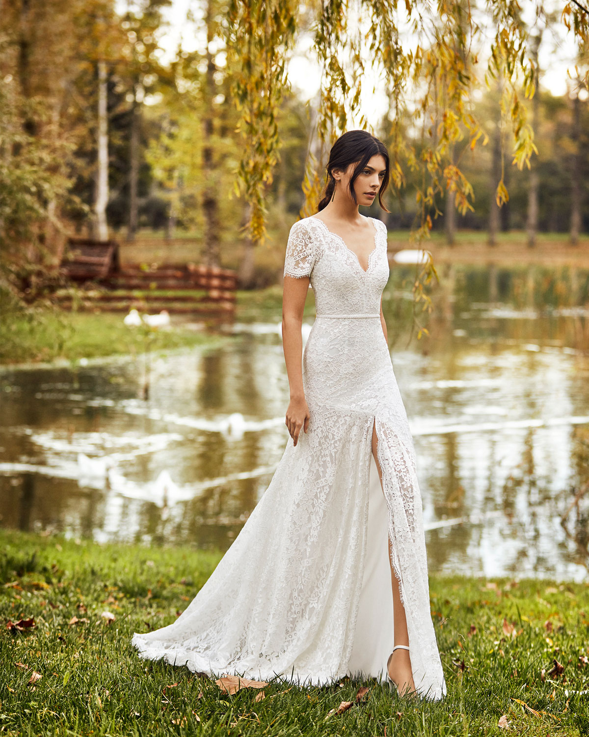  Produto: Olga, Categoria: Vestidos de Noiva, Ano: 2020, Marca Alma Novia