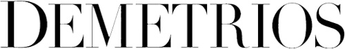 Marca: Demetrios - Logotipo