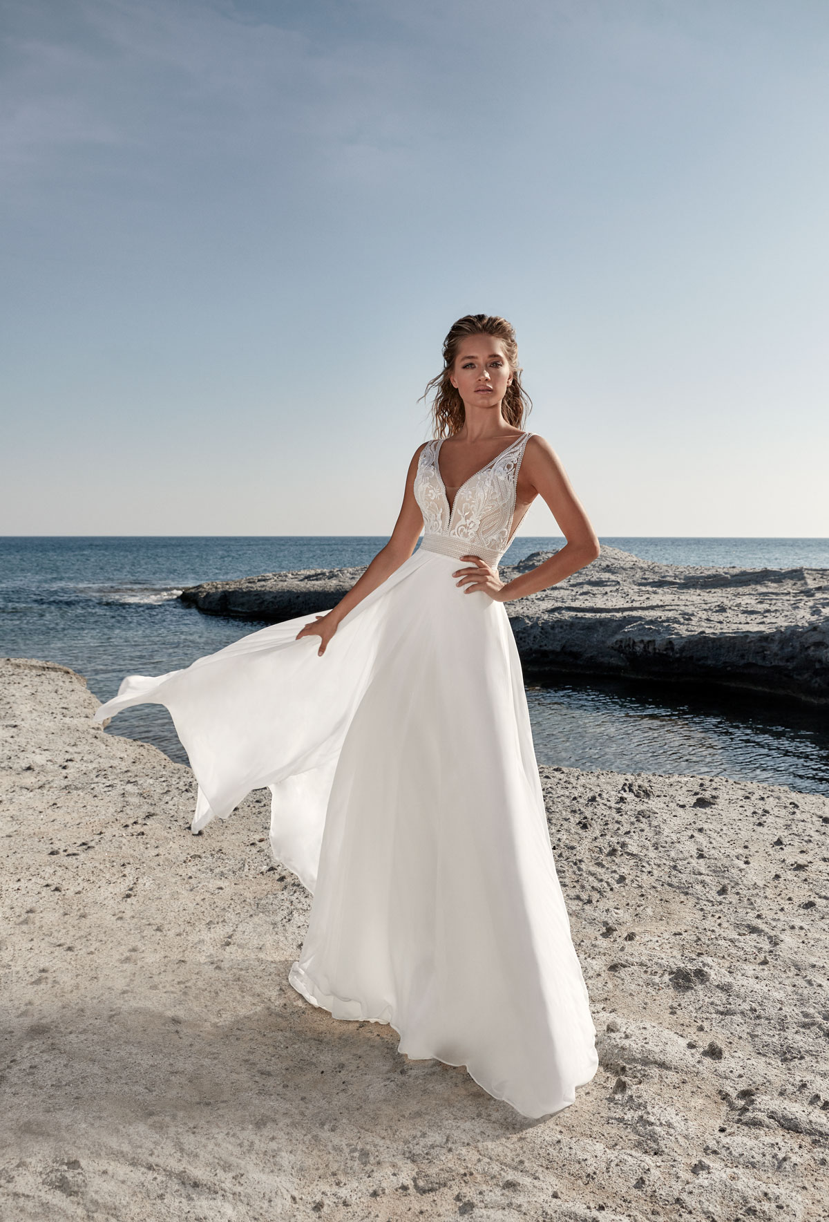  Produto: Tavernay, Categoria: Vestidos de Noiva, Ano: 2020, Marca Hervé Paris