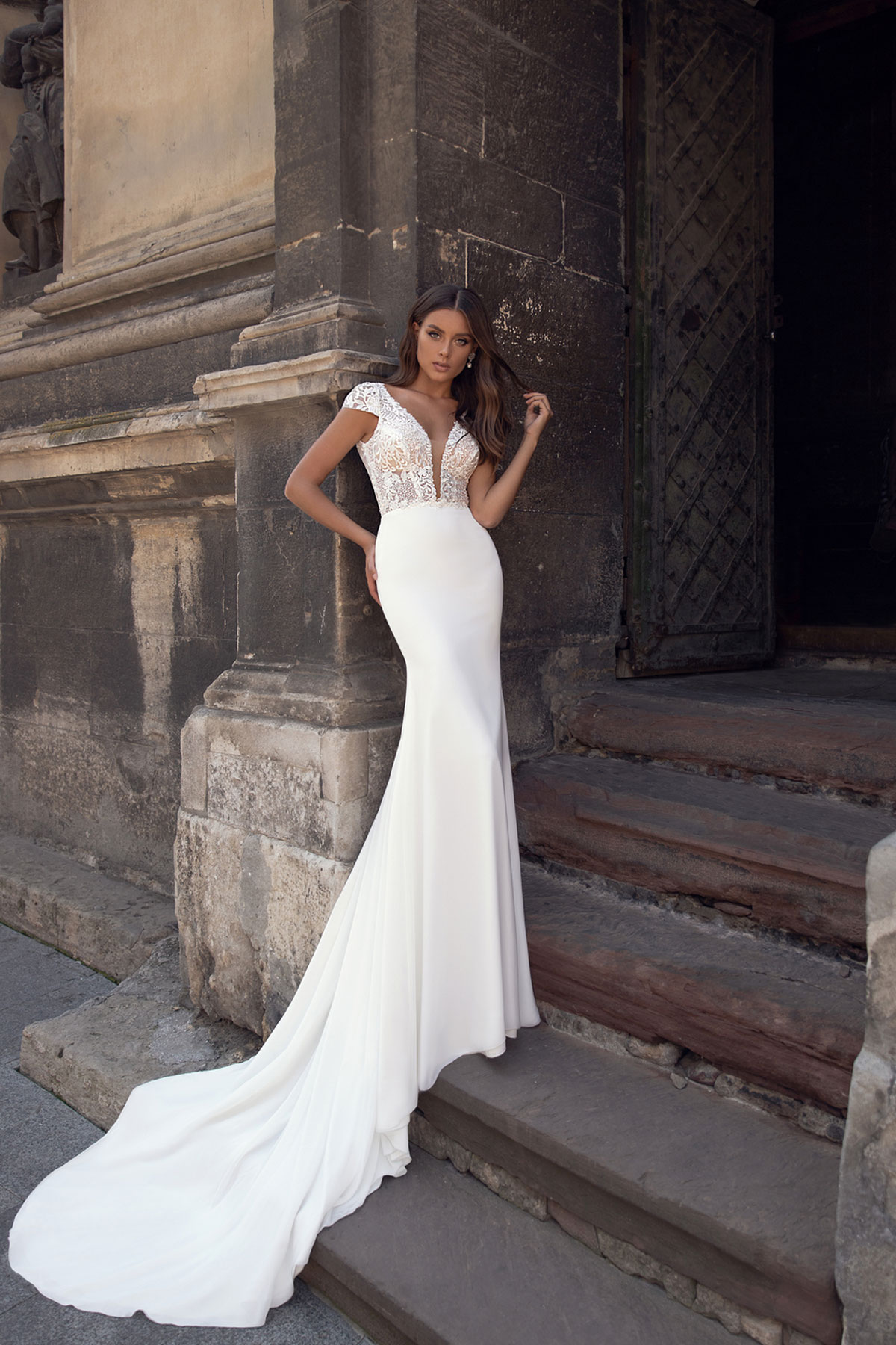  Produto: VG 2007, Categoria: Vestidos de Noiva, Ano: 2020, Marca Julie Vino Group
