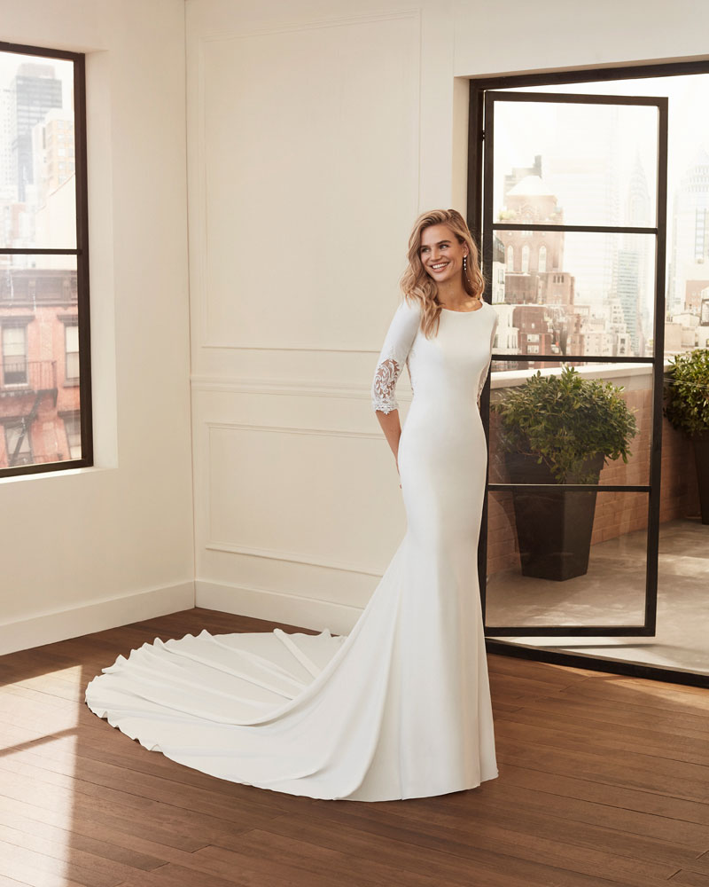  Produto: Larine, Categoria: Vestidos de Noiva, Ano: 2020, Marca Luna Novias