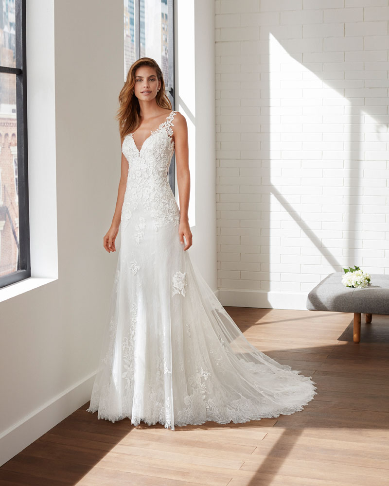  Produto: Leda, Categoria: Vestidos de Noiva, Ano: 2020, Marca Luna Novias