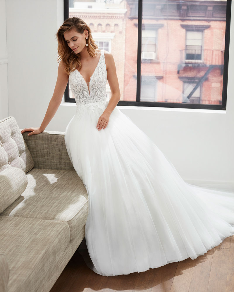  Produto: Liria, Categoria: Vestidos de Noiva, Ano: 2020, Marca Luna Novias
