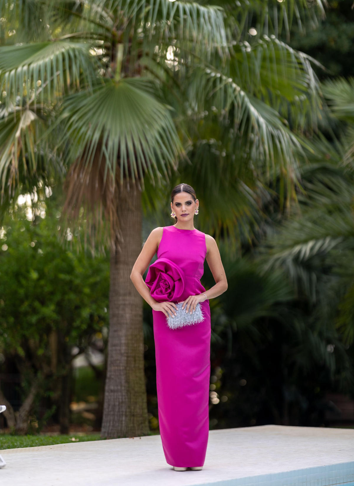  Produto: Vestido longo estruturado, Categoria: Vestidos de Cerimónia, Ano: 2024, Marca MAUÎ Official