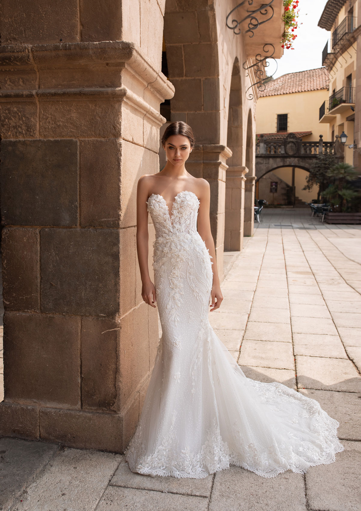  Produto: Aethra, Categoria: Vestidos de Noiva, Ano: 2020, Marca Pronovias