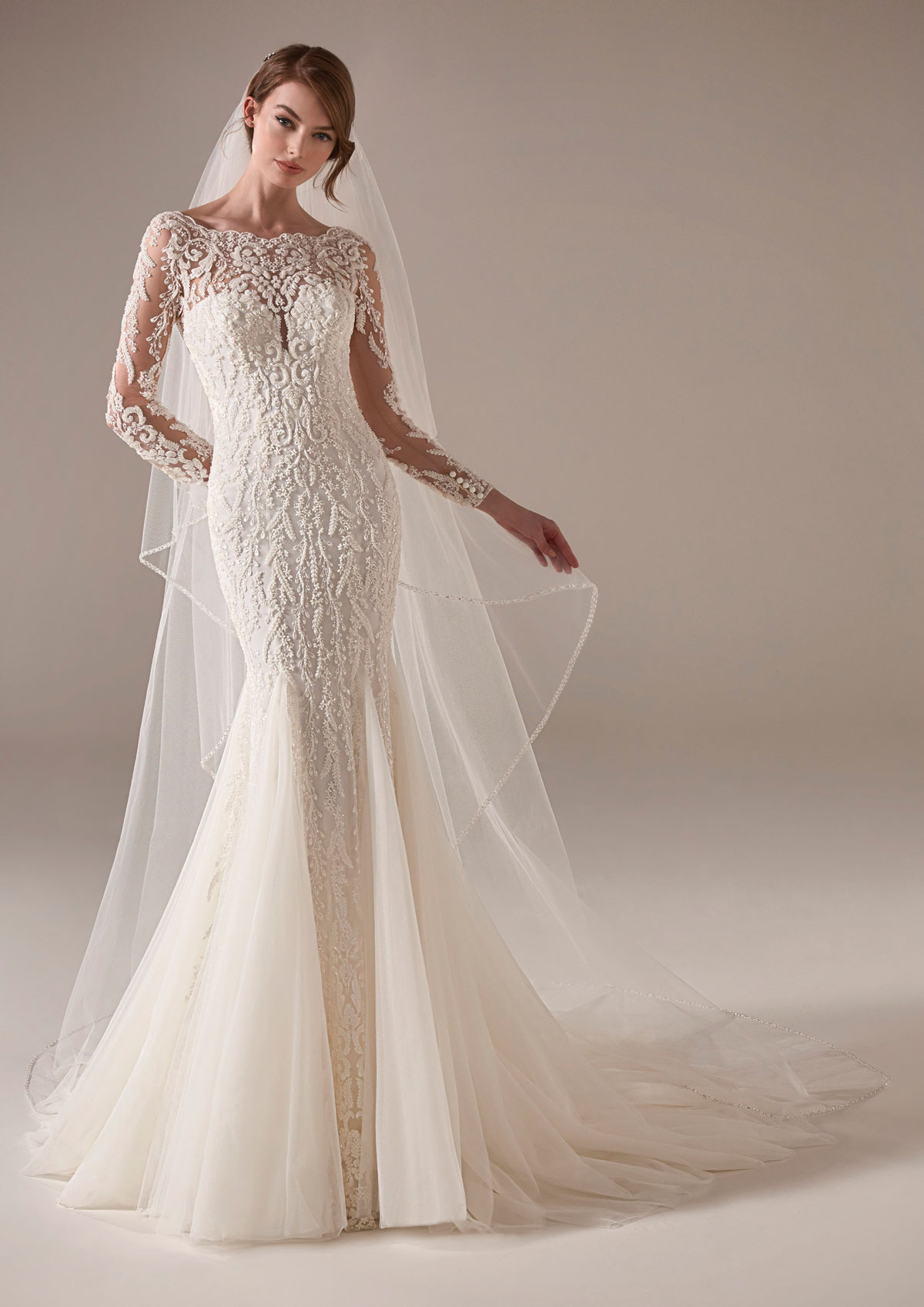  Produto: Alexandria, Categoria: Vestidos de Noiva, Ano: 2020, Marca Pronovias