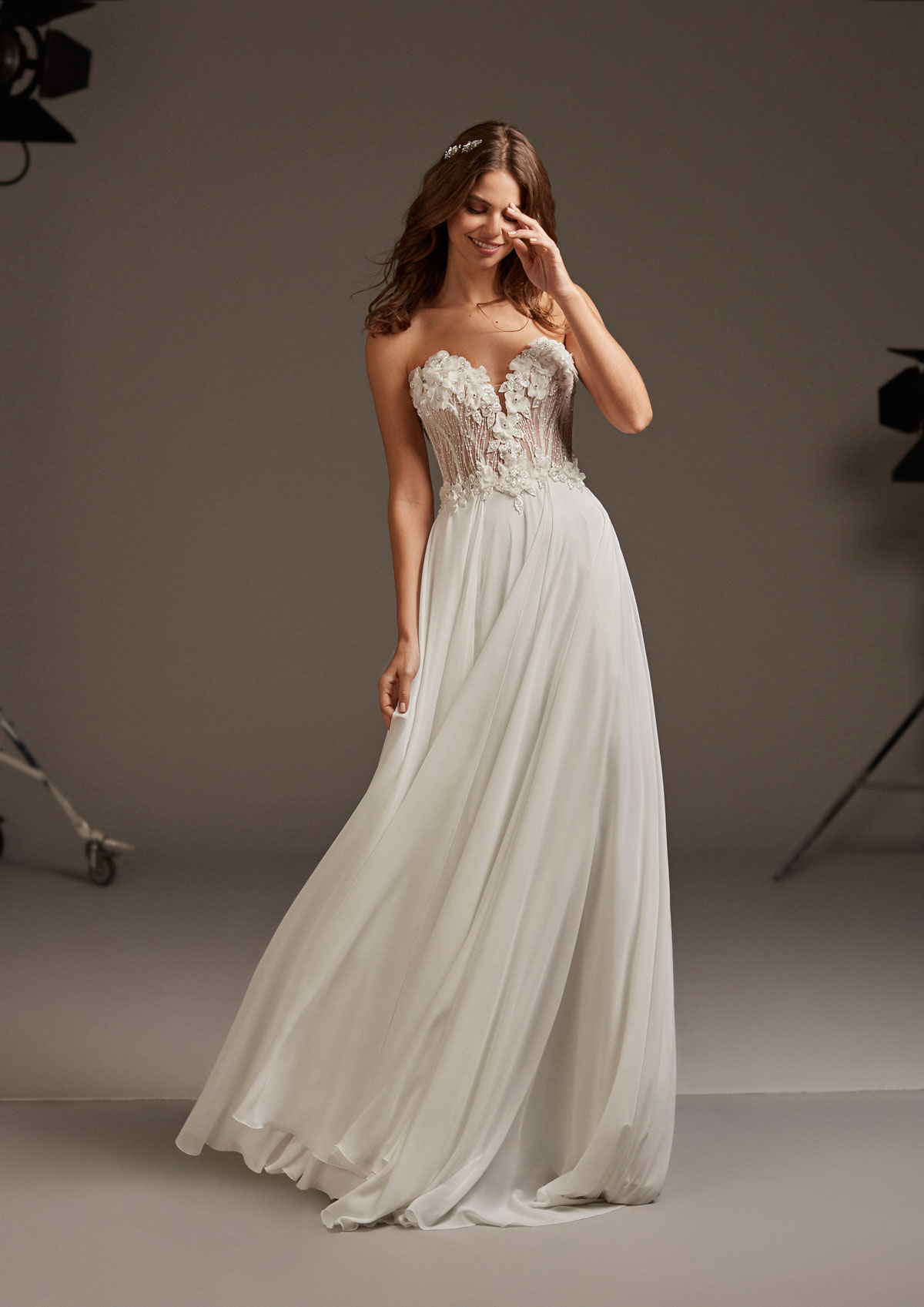  Produto: Caelum, Categoria: Vestidos de Noiva, Ano: 2020, Marca Pronovias