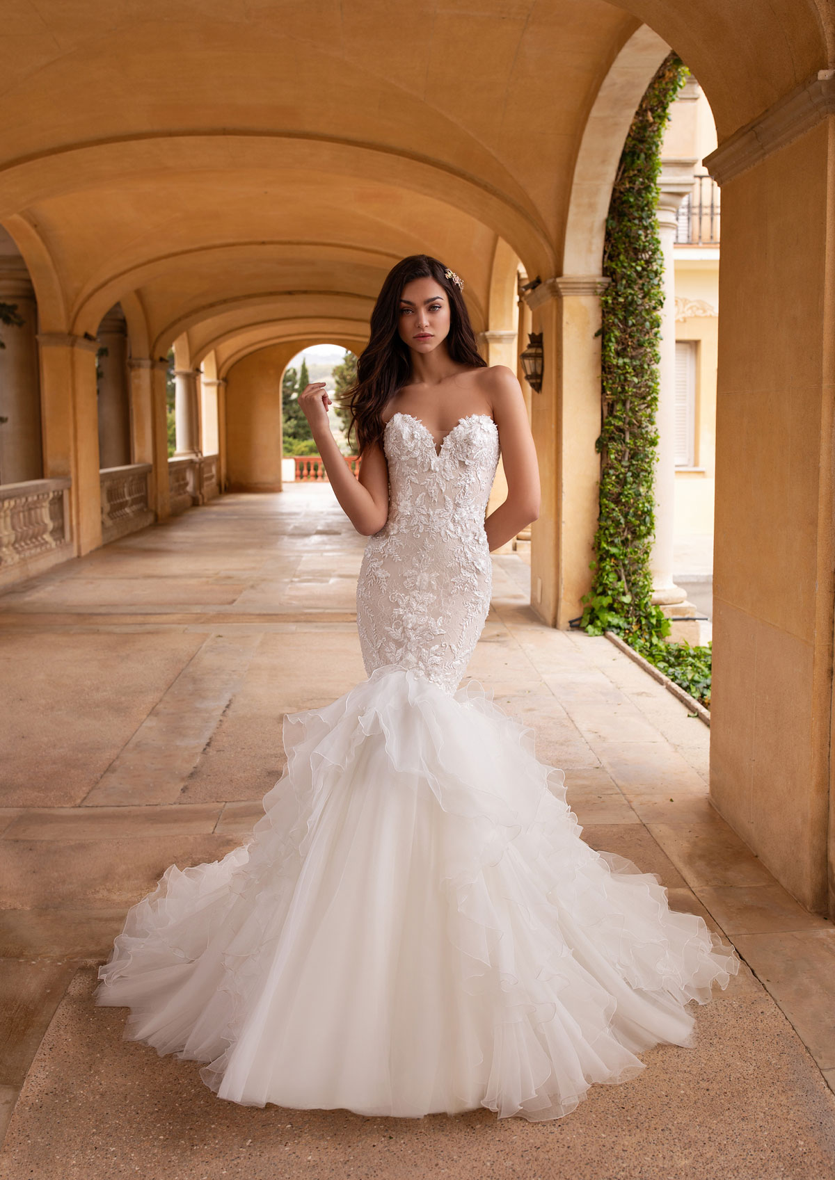  Produto: Callisto, Categoria: Vestidos de Noiva, Ano: 2020, Marca Pronovias