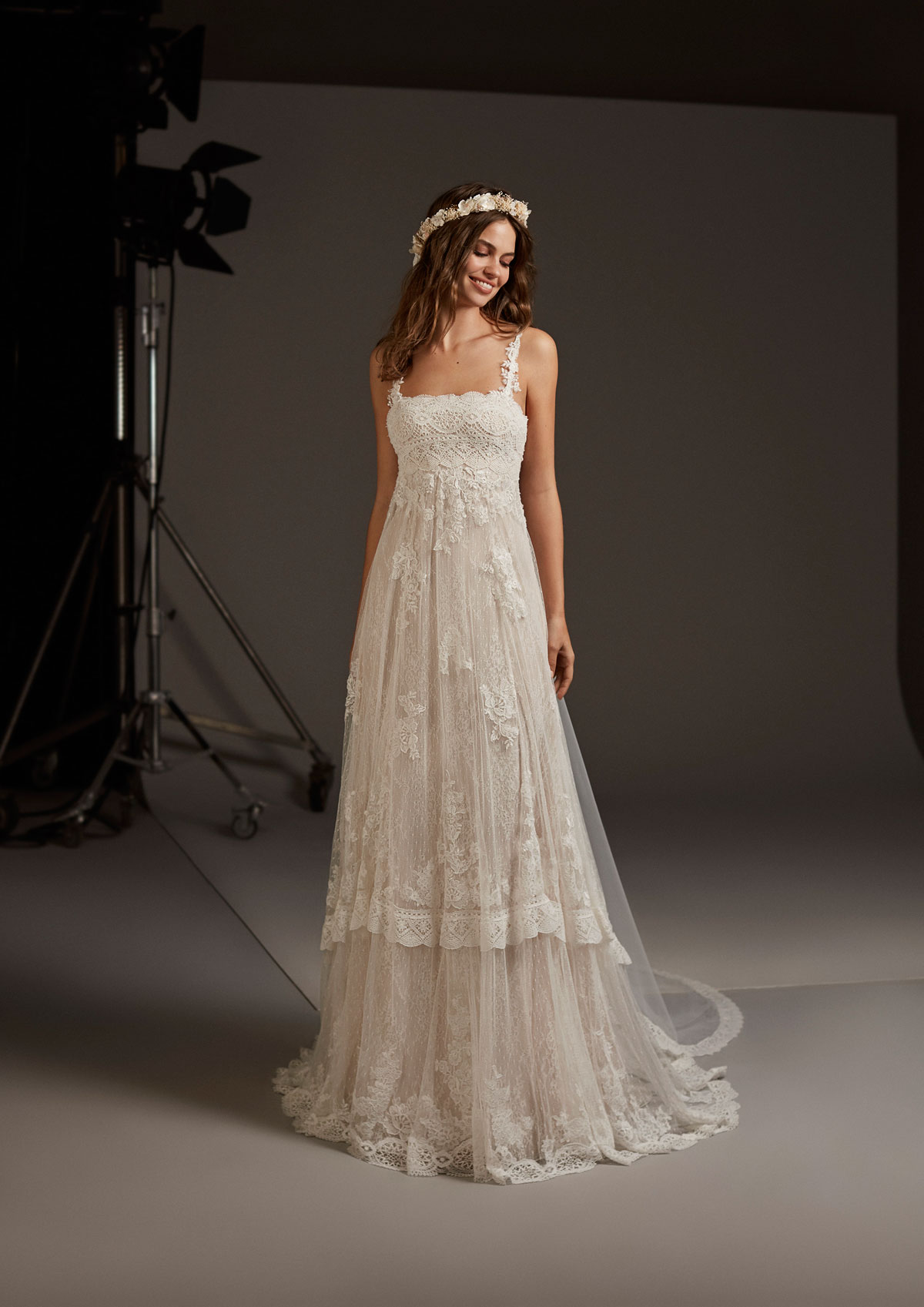  Produto: Cordelia, Categoria: Vestidos de Noiva, Ano: 2020, Marca Pronovias