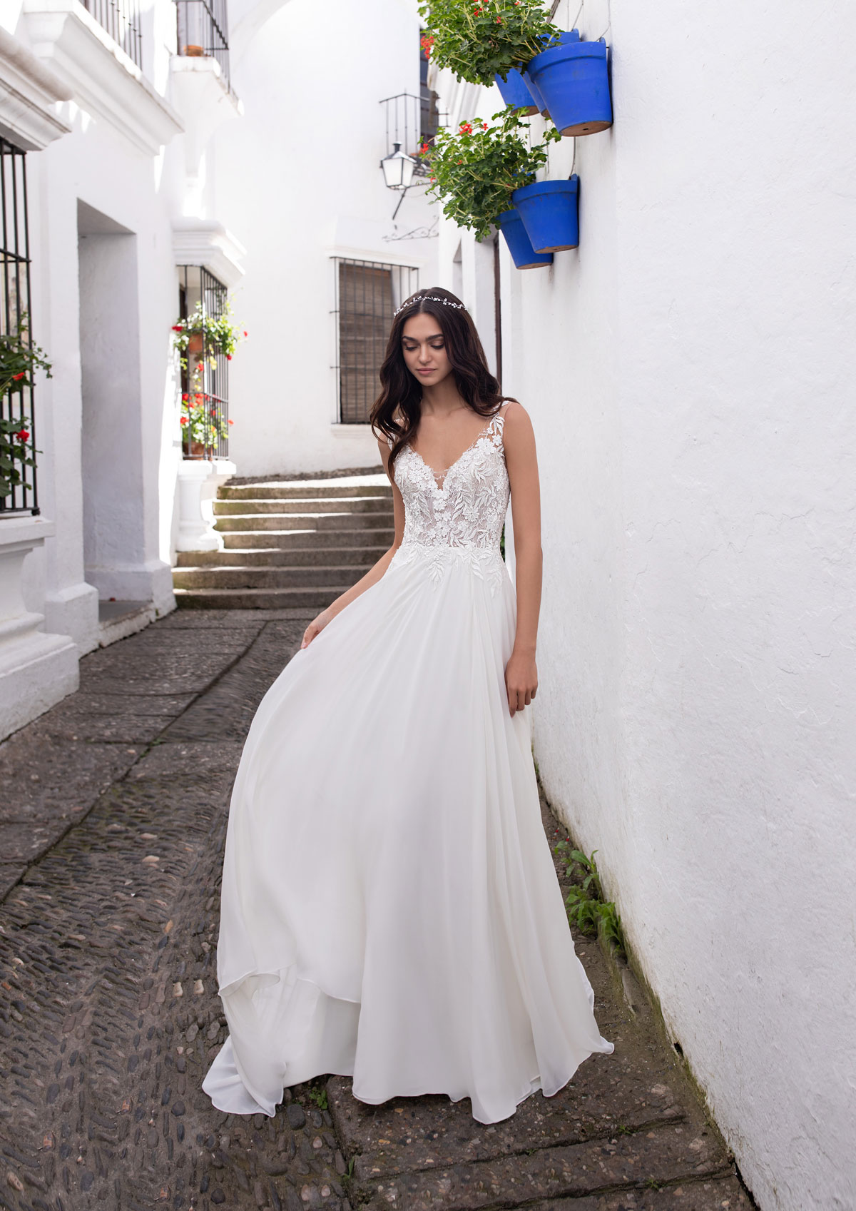  Produto: Eridani, Categoria: Vestidos de Noiva, Ano: 2020, Marca Pronovias