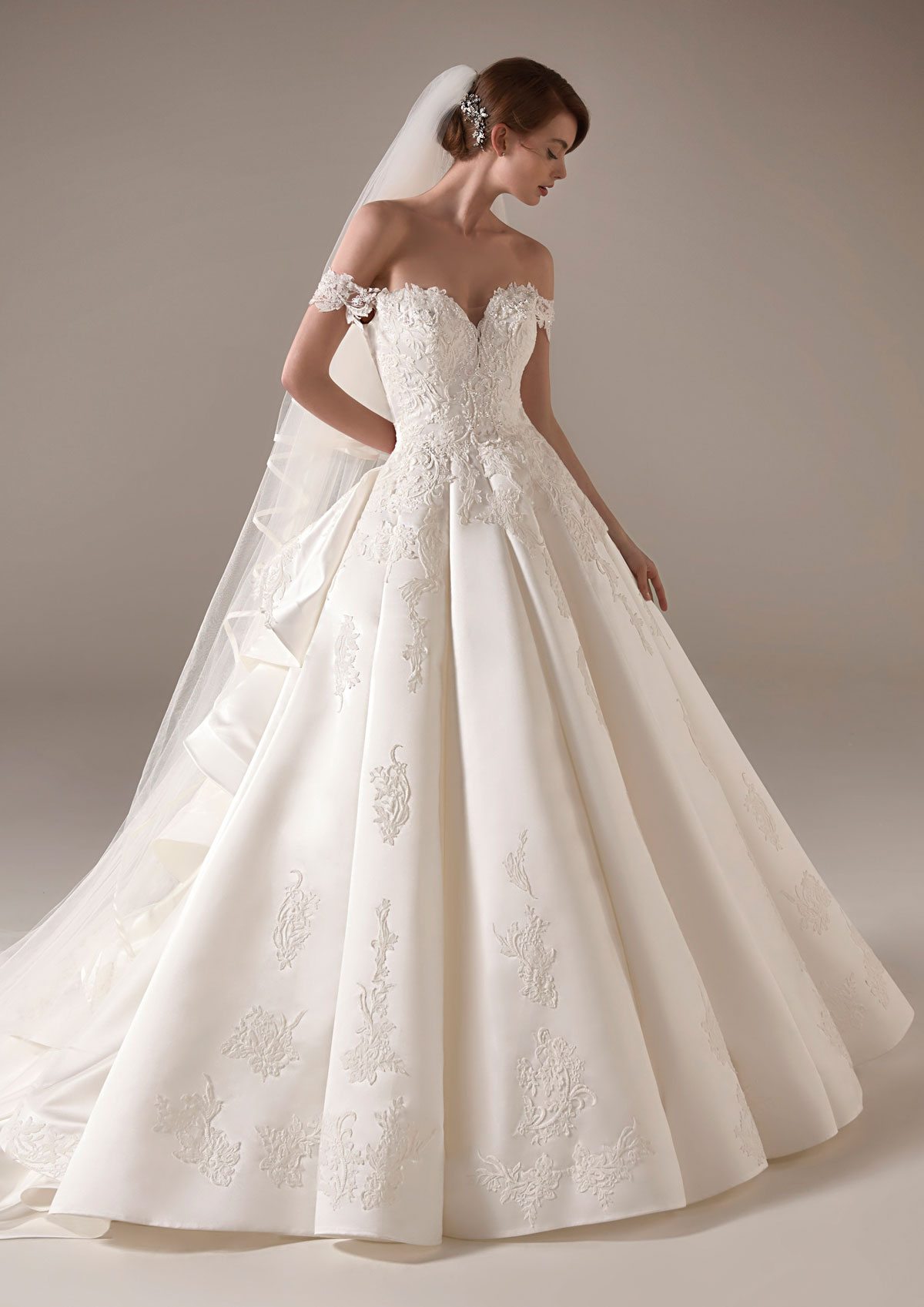  Produto: Nancy, Categoria: Vestidos de Noiva, Ano: 2020, Marca Pronovias