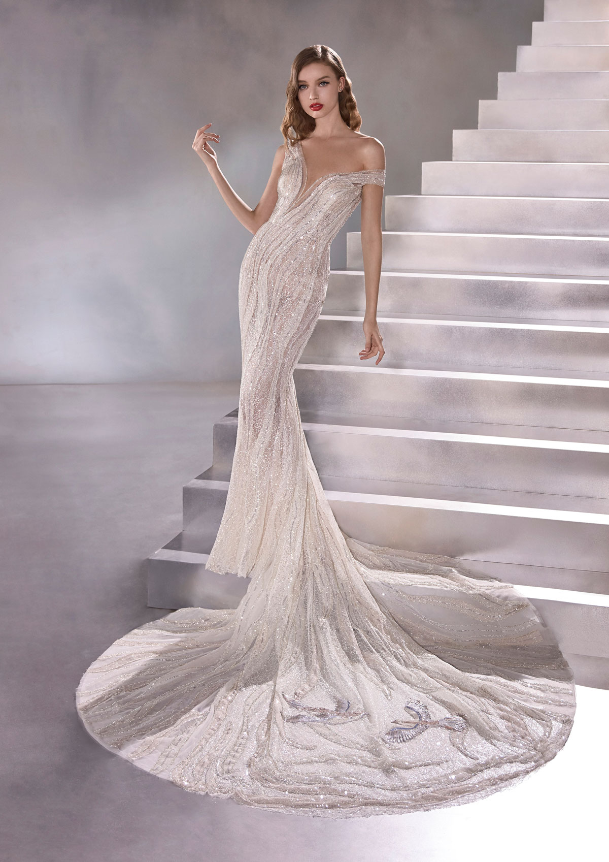  Produto: Odyssey, Categoria: Vestidos de Noiva, Ano: 2020, Marca Pronovias
