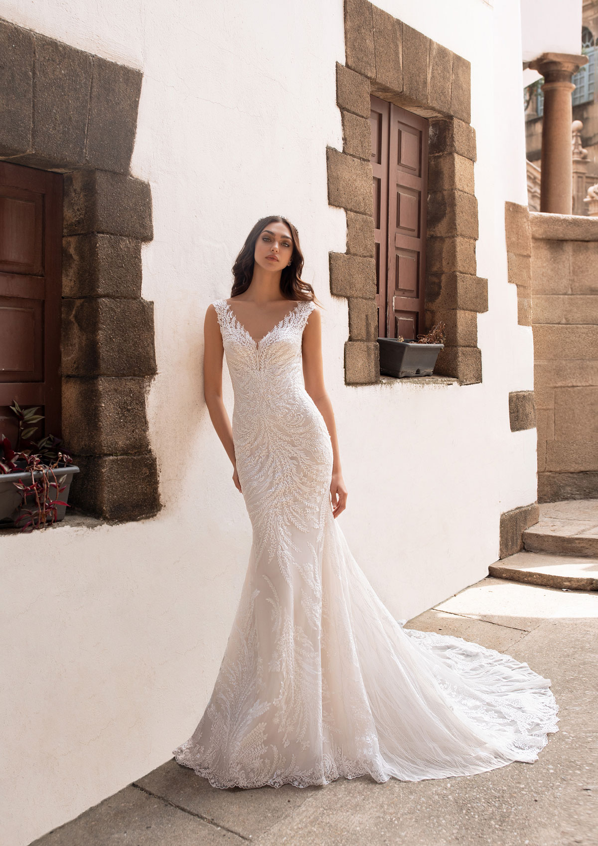  Produto: Rhea, Categoria: Vestidos de Noiva, Ano: 2020, Marca Pronovias