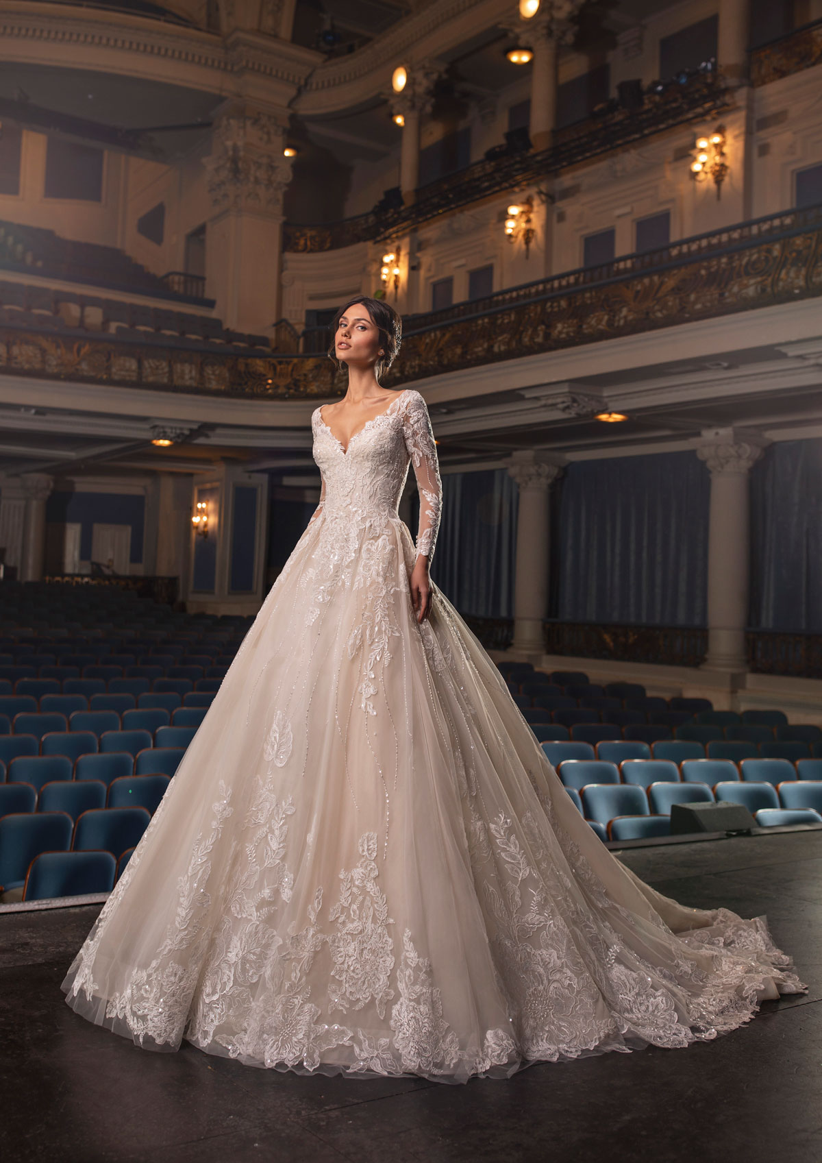 Produto: Crawford, Categoria: Vestidos de Noiva, Ano: 2021, Marca Pronovias