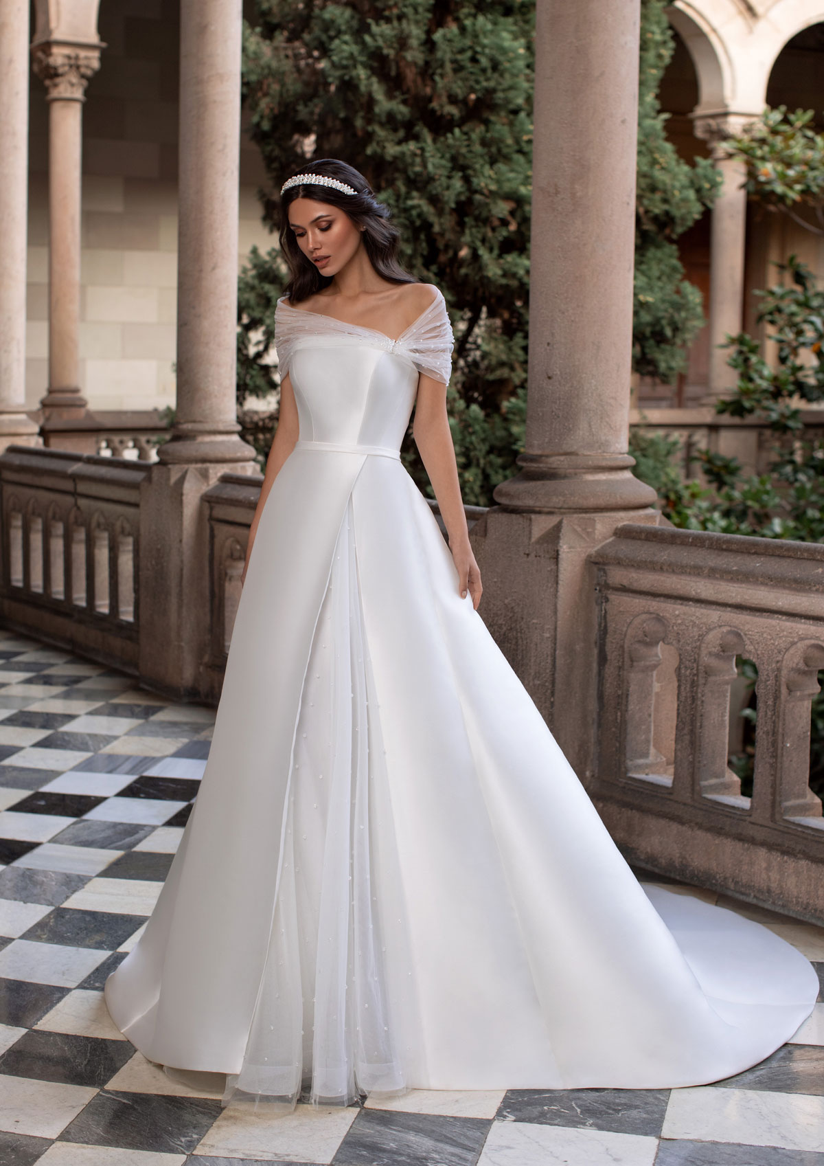  Produto: Curtis, Categoria: Vestidos de Noiva, Ano: 2021, Marca Pronovias