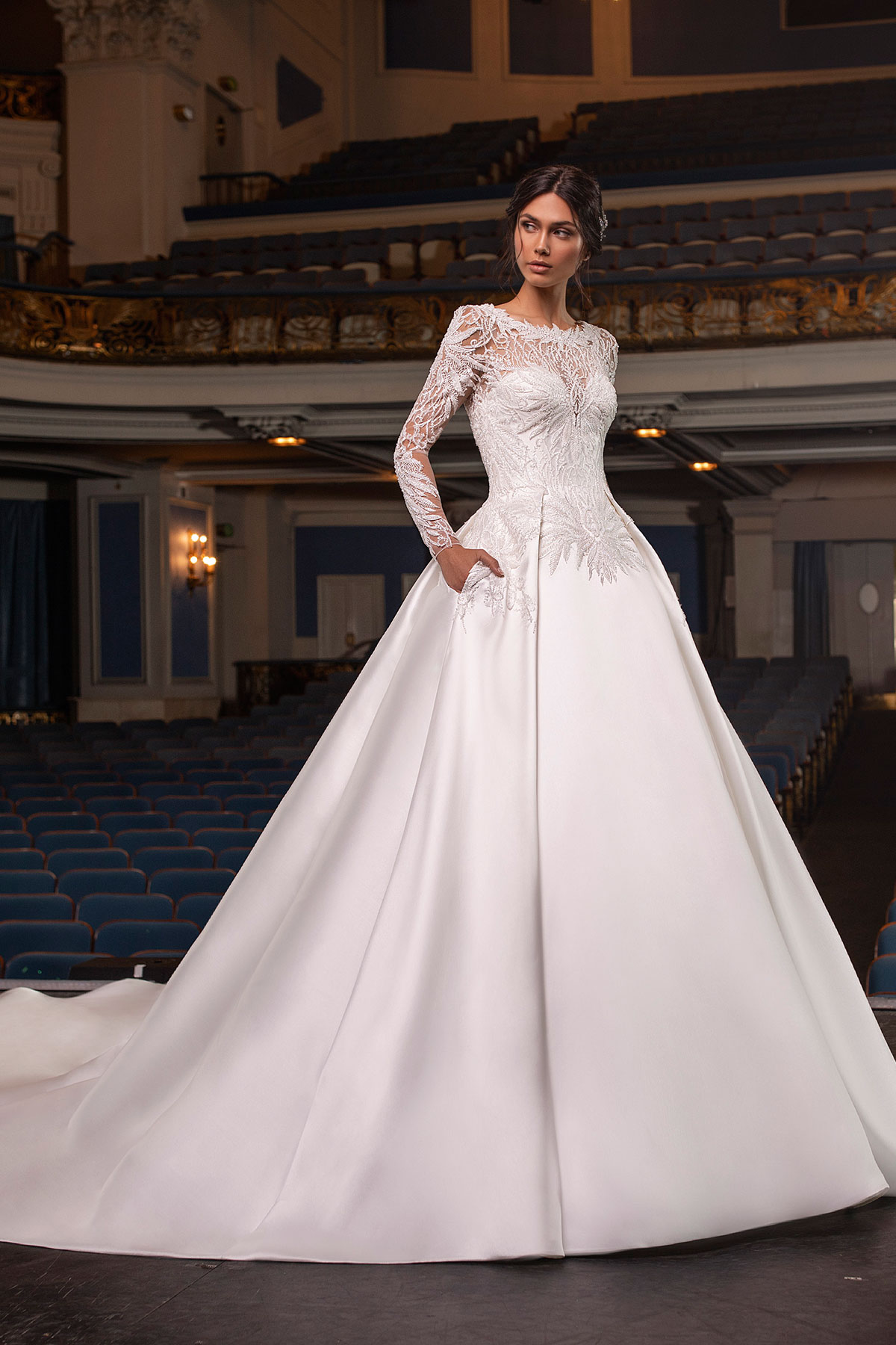  Produto: Harlow, Categoria: Vestidos de Noiva, Ano: 2021, Marca Pronovias