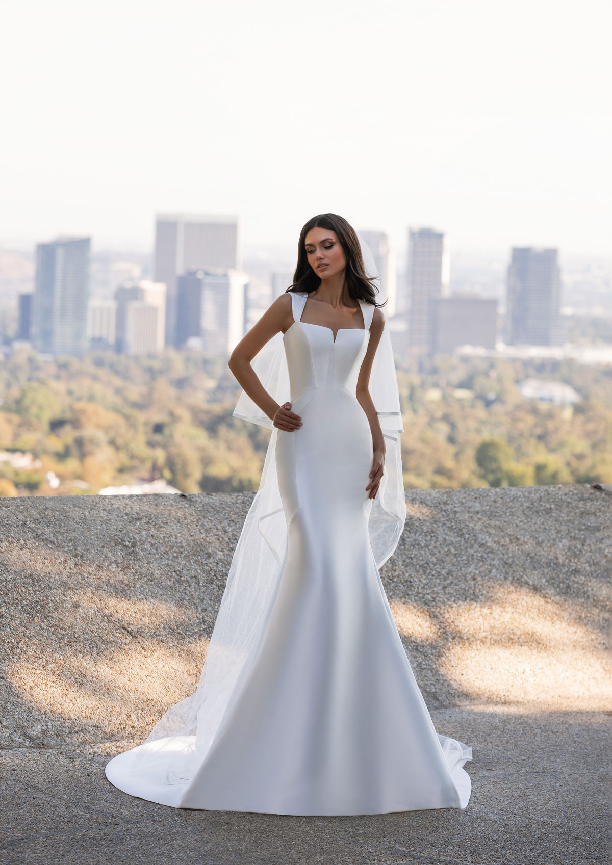  Produto: Hutton, Categoria: Vestidos de Noiva, Ano: 2021, Marca Pronovias