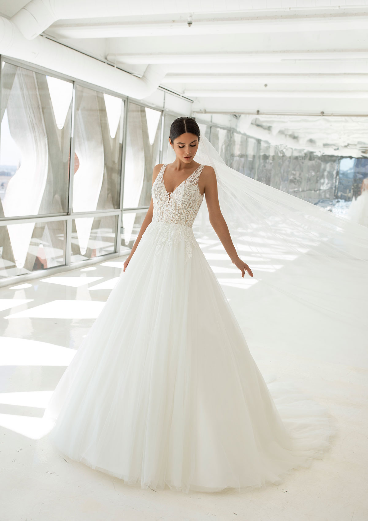  Produto: Powell, Categoria: Vestidos de Noiva, Ano: 2021, Marca Pronovias