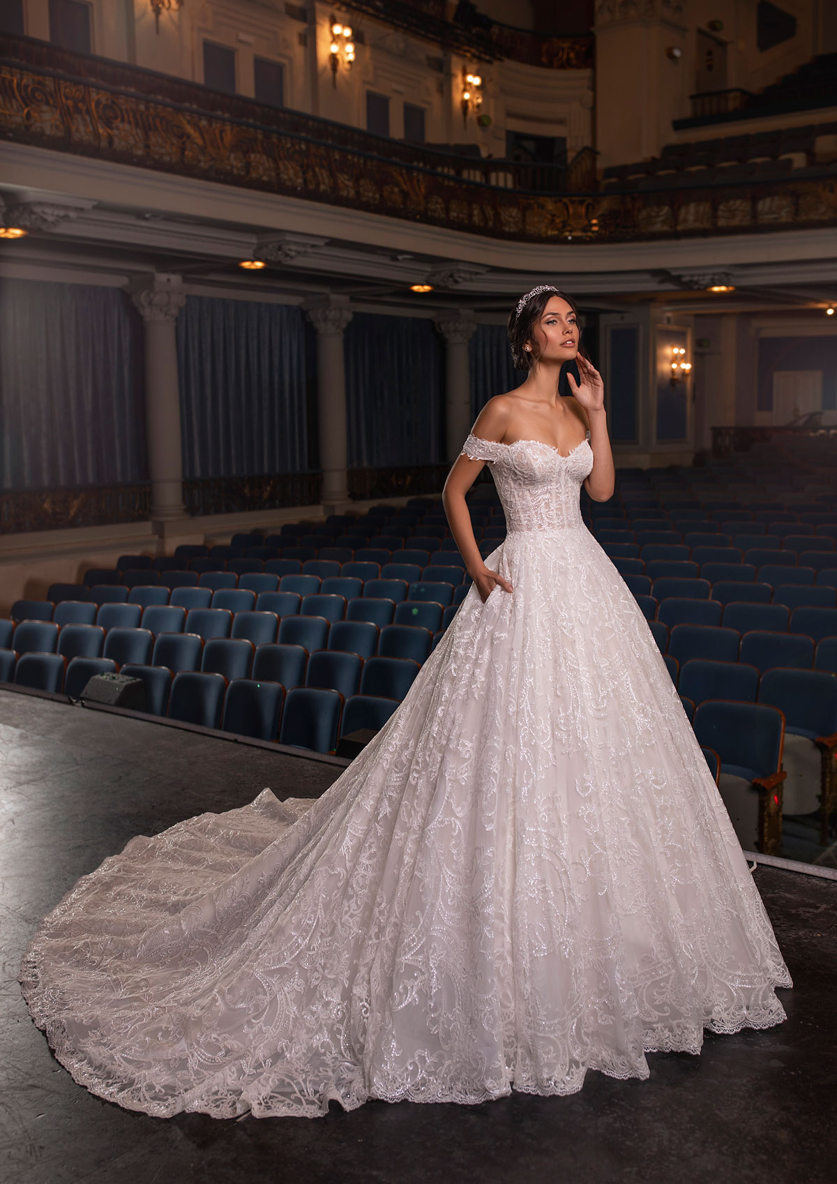  Produto: Temple, Categoria: Vestidos de Noiva, Ano: 2021, Marca Pronovias