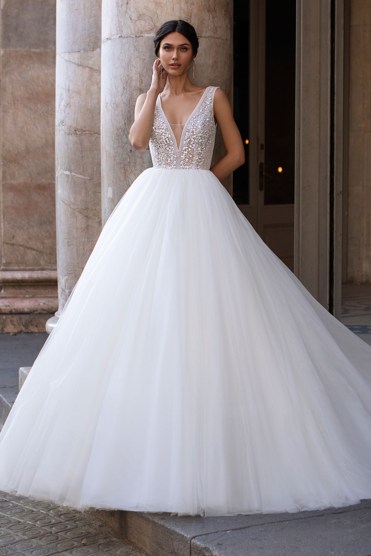  Produto: Winton, Categoria: Vestidos de Noiva, Ano: 2021, Marca Pronovias