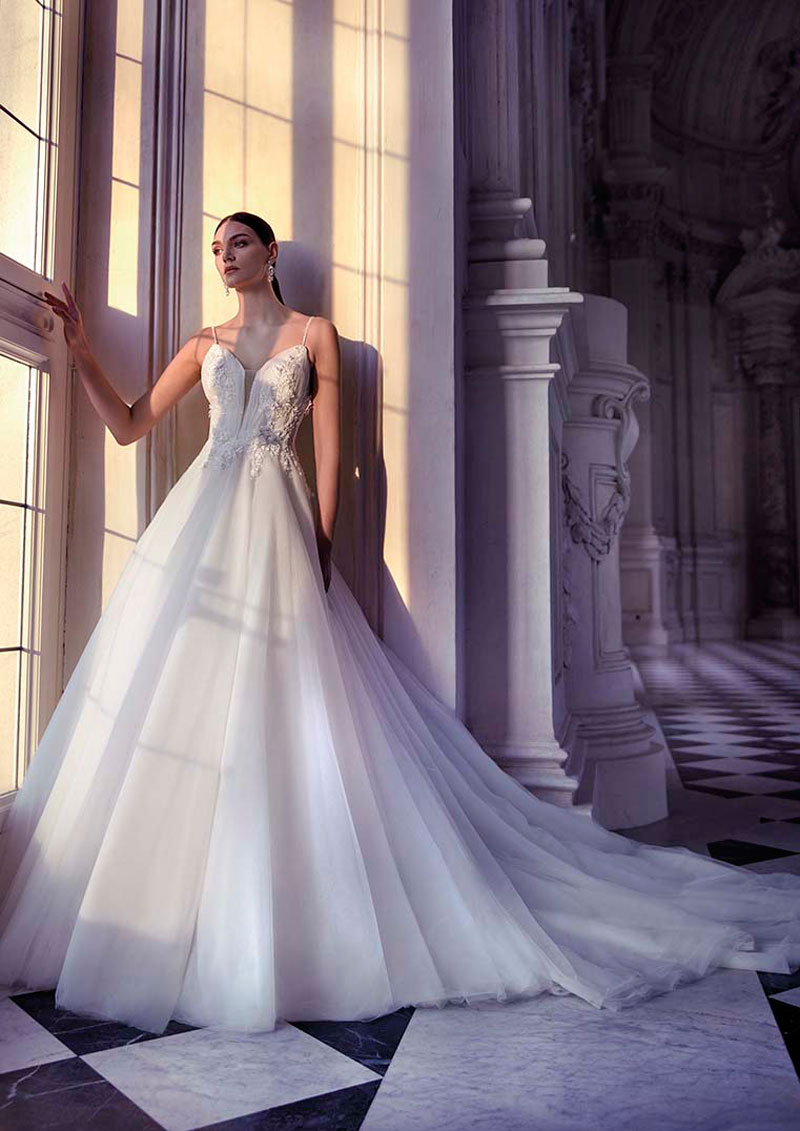  Produto: Leonarda, Categoria: Vestidos de Noiva, Ano: 2023, Marca Pronovias