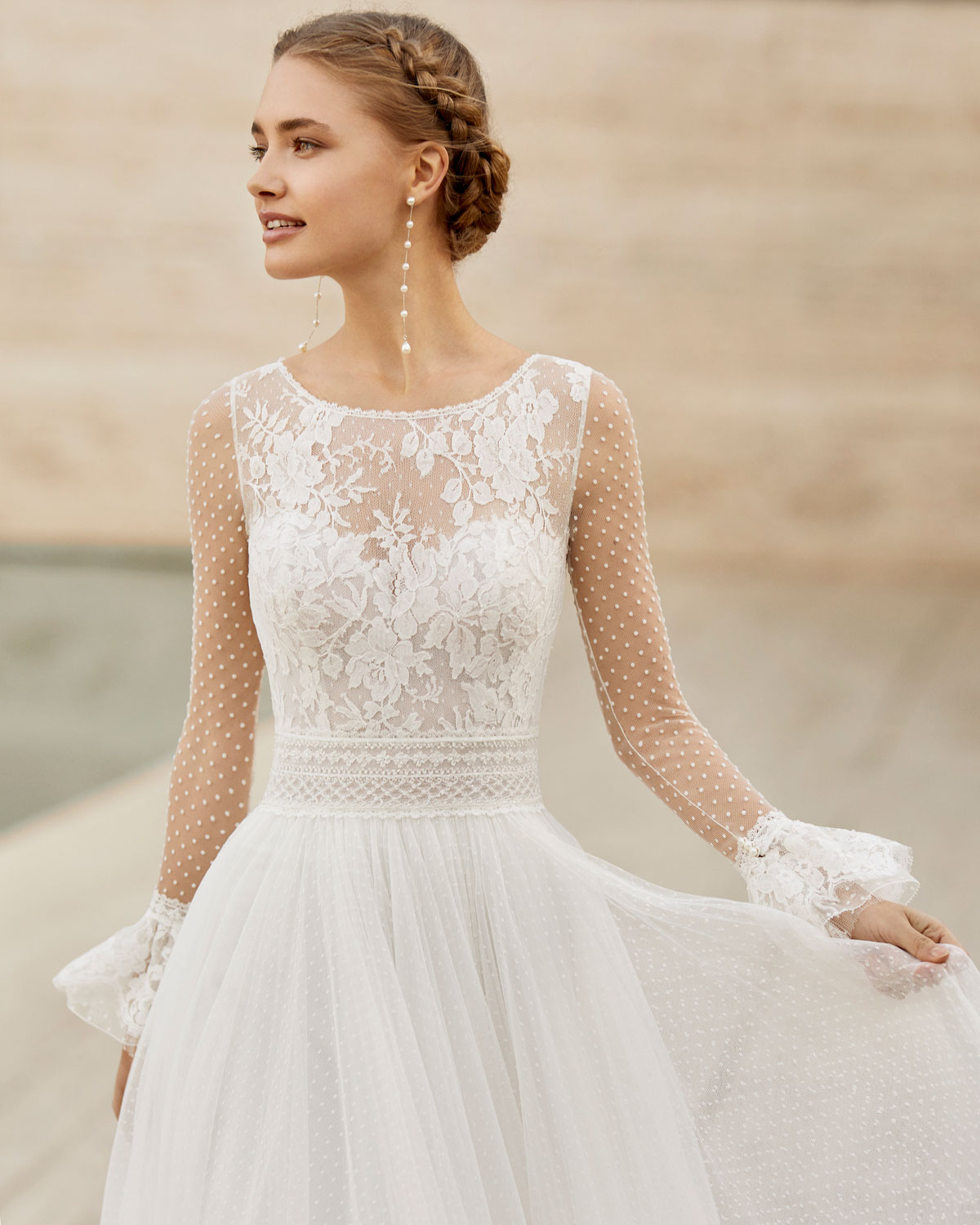  Produto: Elba, Categoria: Vestidos de Noiva, Ano: 2021, Marca Rosa Clará