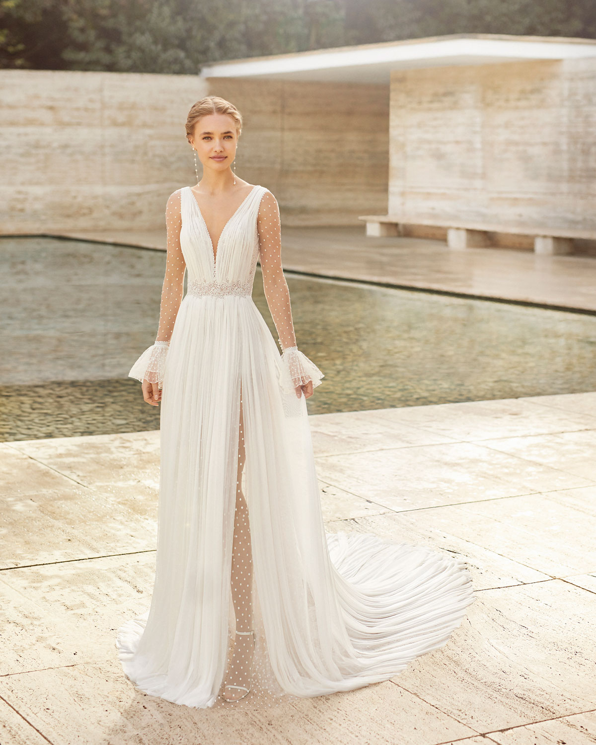  Produto: Elena, Categoria: Vestidos de Noiva, Ano: 2021, Marca Rosa Clará