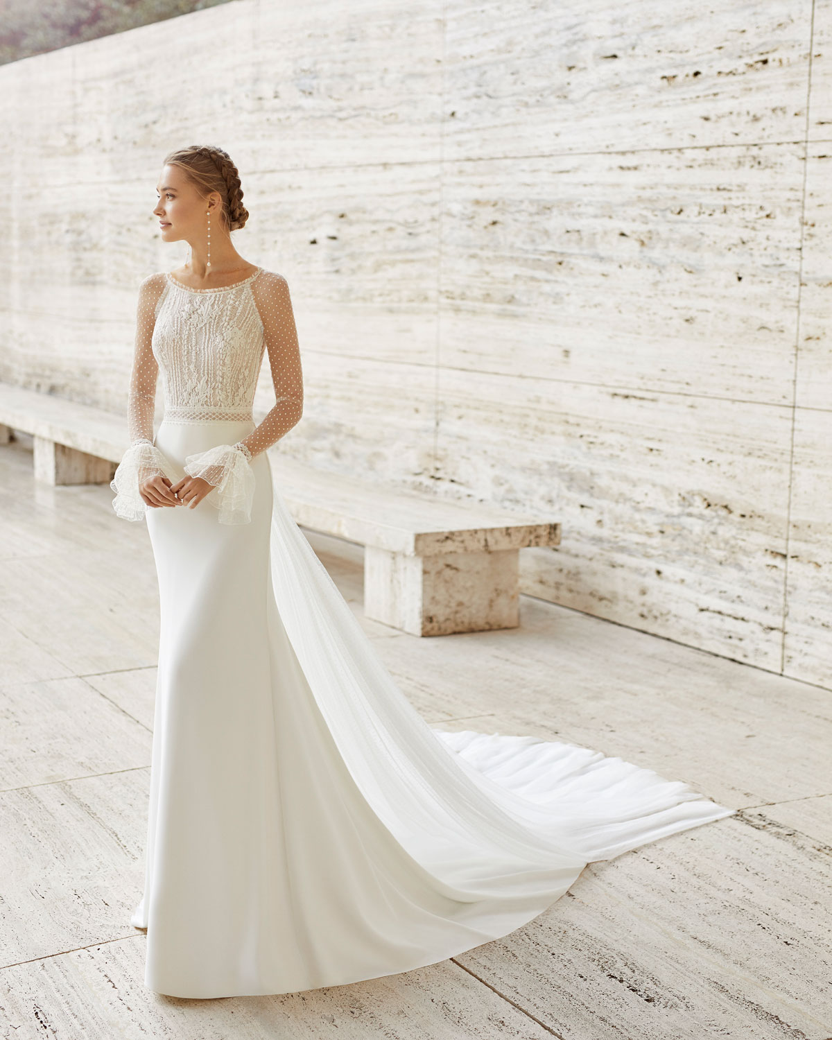  Produto: Elyan, Categoria: Vestidos de Noiva, Ano: 2021, Marca Rosa Clará
