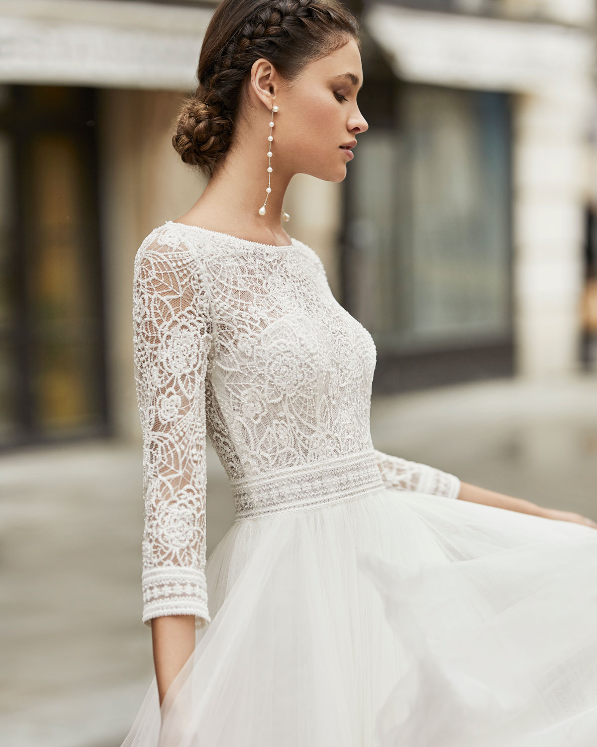  Produto: Tirso, Categoria: Vestidos de Noiva, Ano: 2021, Marca Rosa Clará