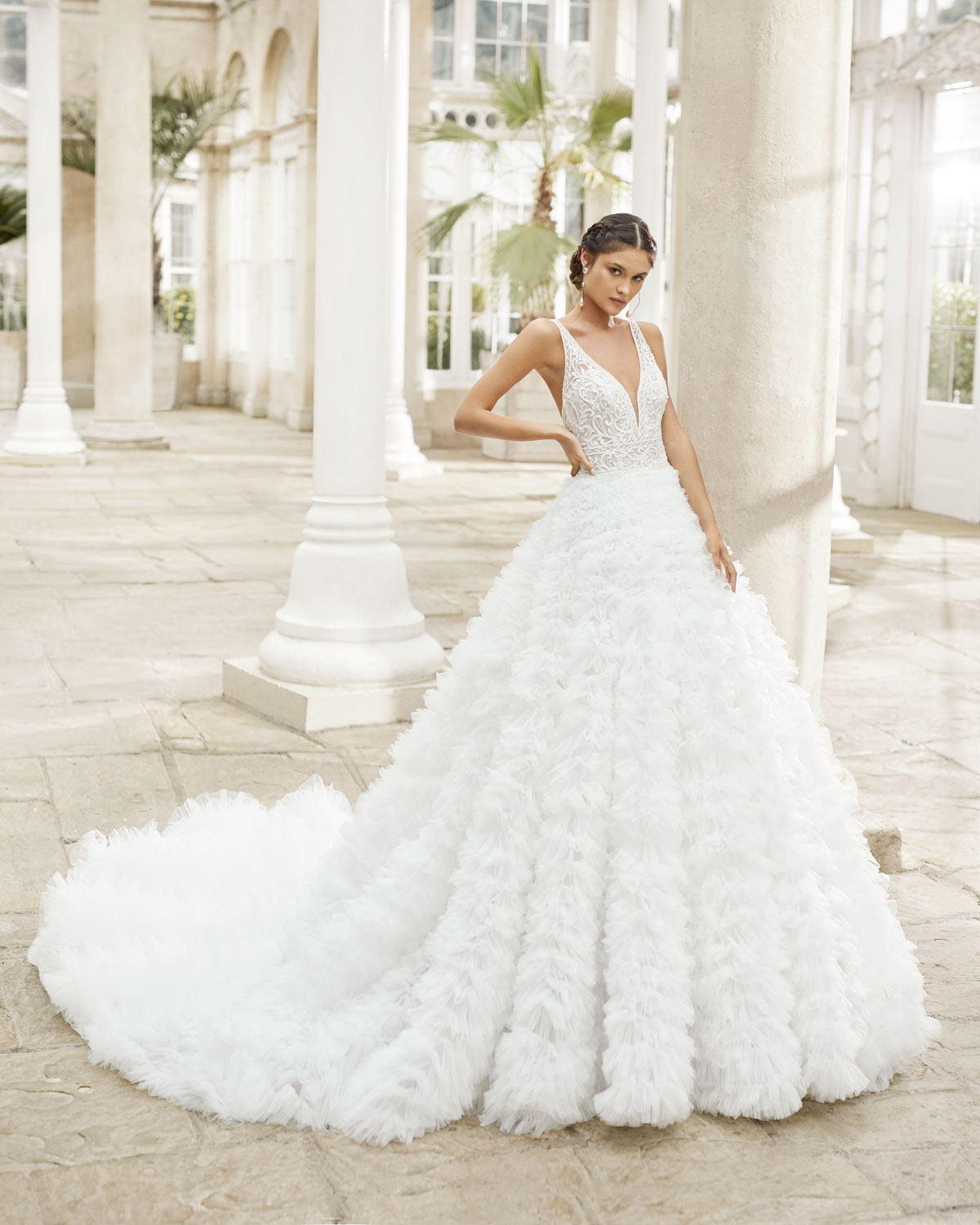  Produto: Tuset, Categoria: Vestidos de Noiva, Ano: 2021, Marca Rosa Clará