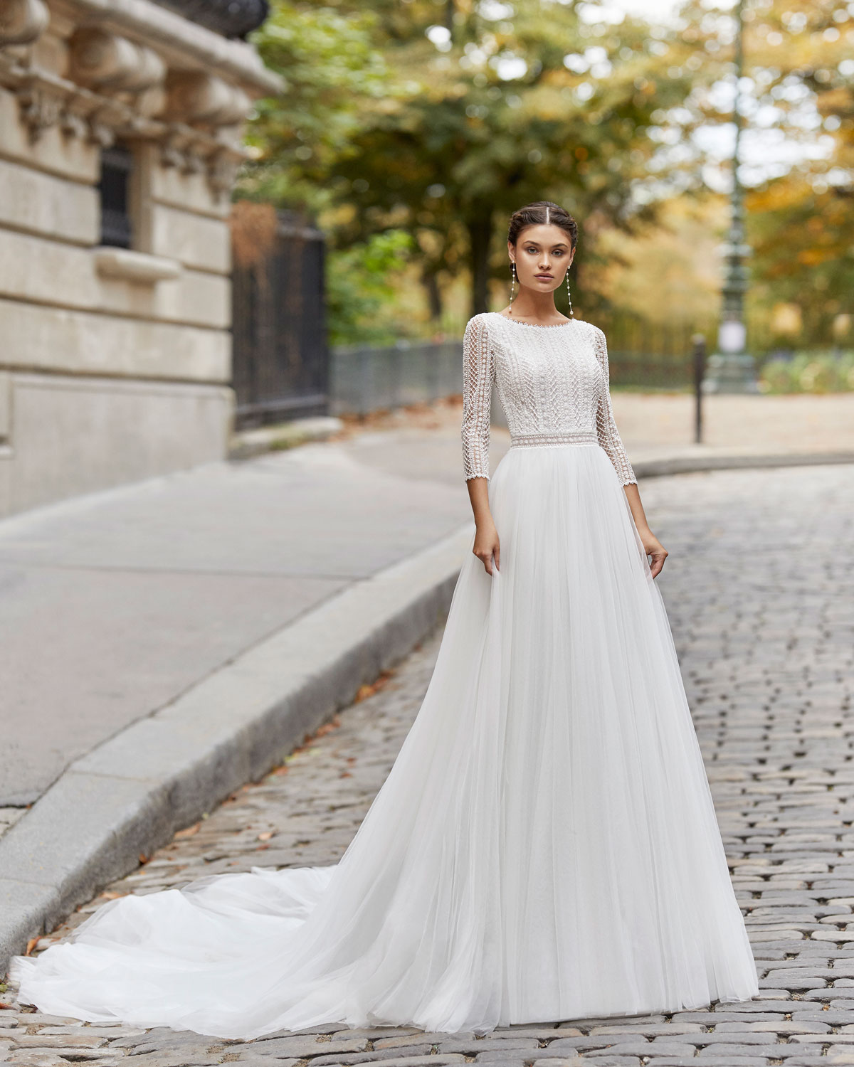  Produto: Tyrell, Categoria: Vestidos de Noiva, Ano: 2021, Marca Rosa Clará