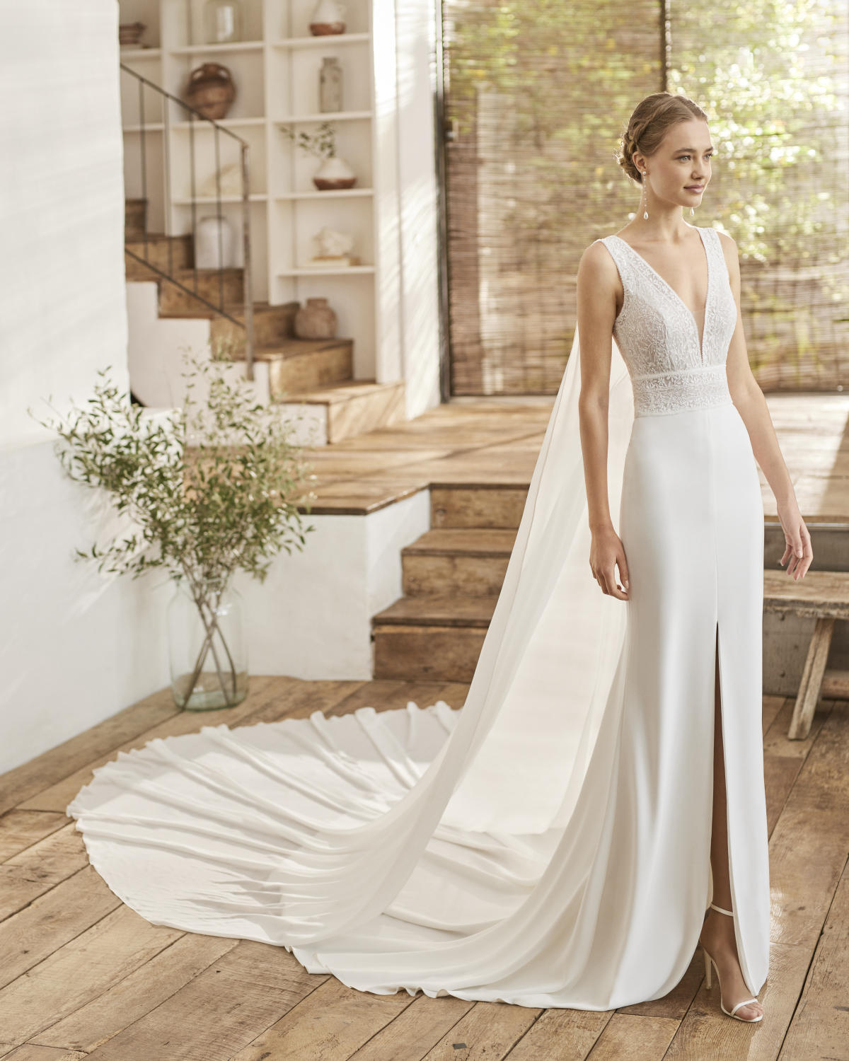  Produto: Len, Categoria: Vestidos de Noiva, Ano: 2022, Marca Rosa Clará