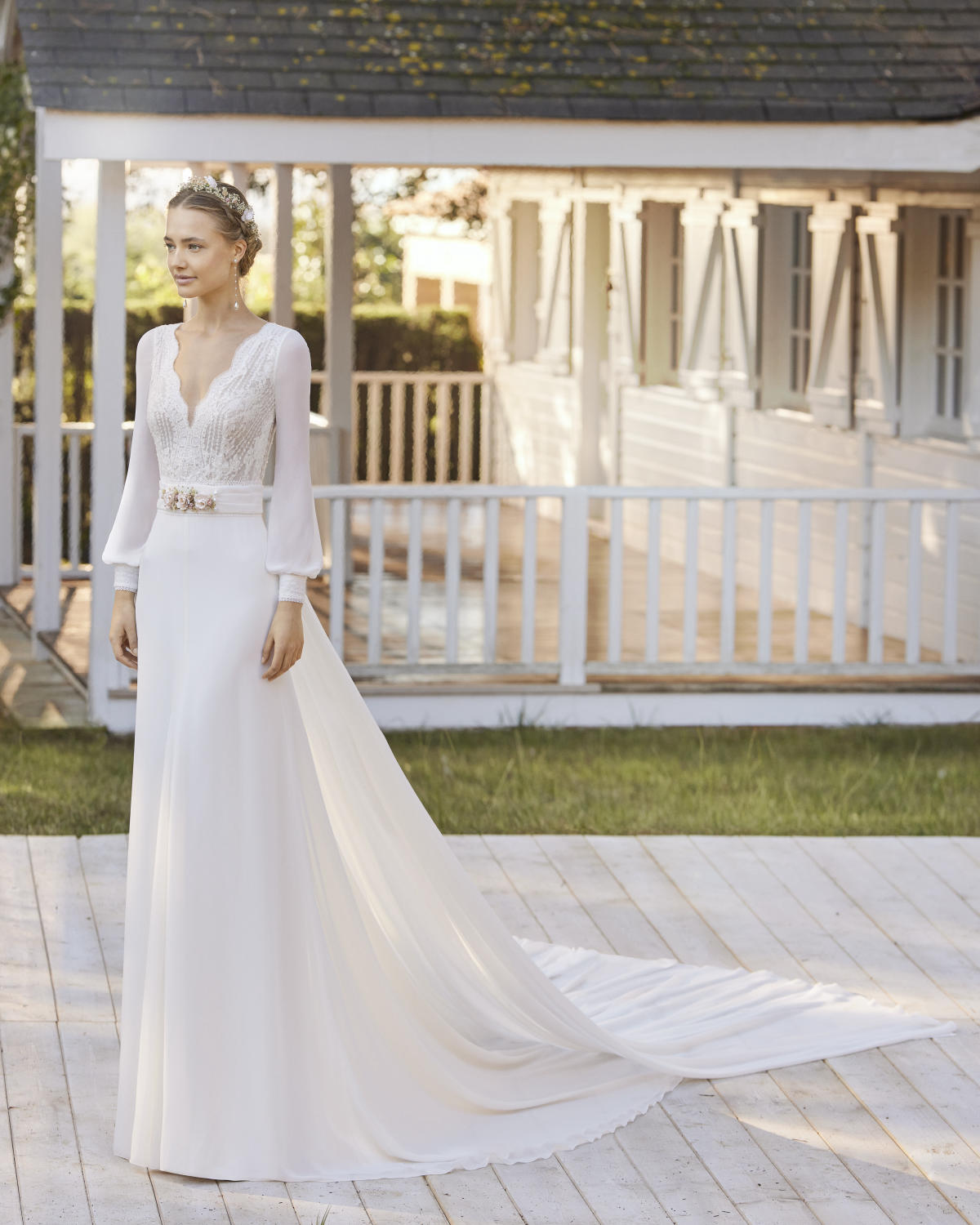  Produto: Leny, Categoria: Vestidos de Noiva, Ano: 2022, Marca Rosa Clará