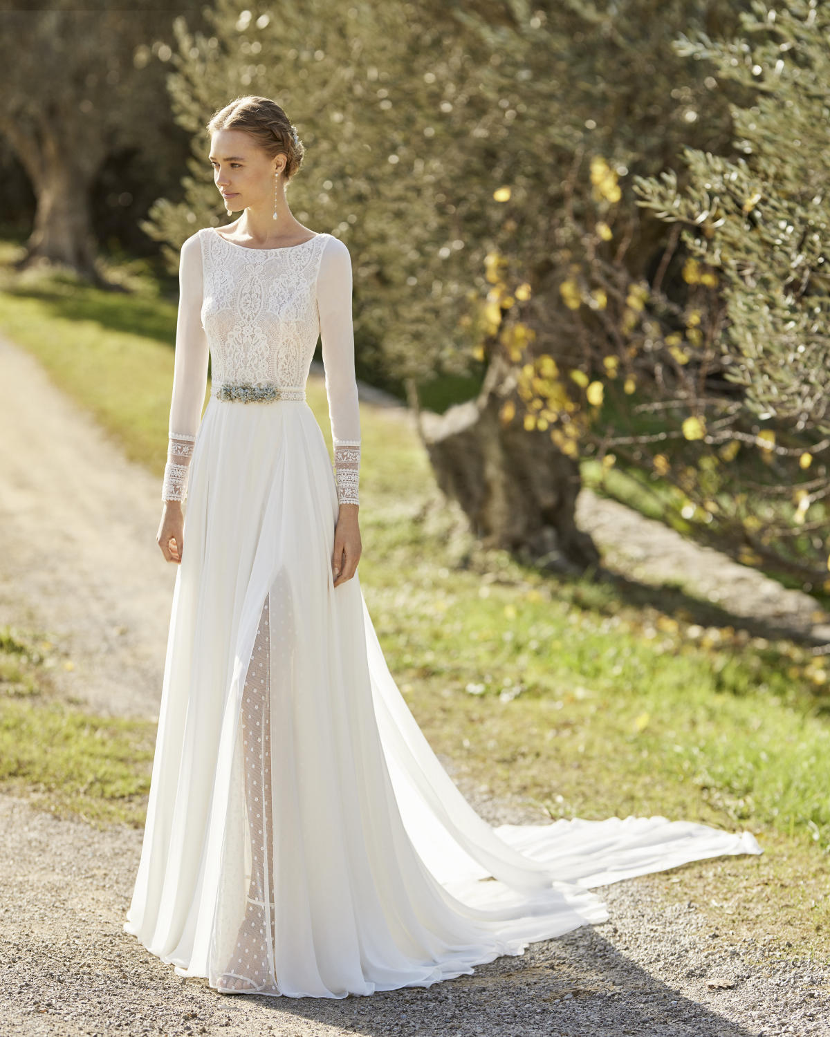  Produto: Leonor, Categoria: Vestidos de Noiva, Ano: 2022, Marca rosa-clara