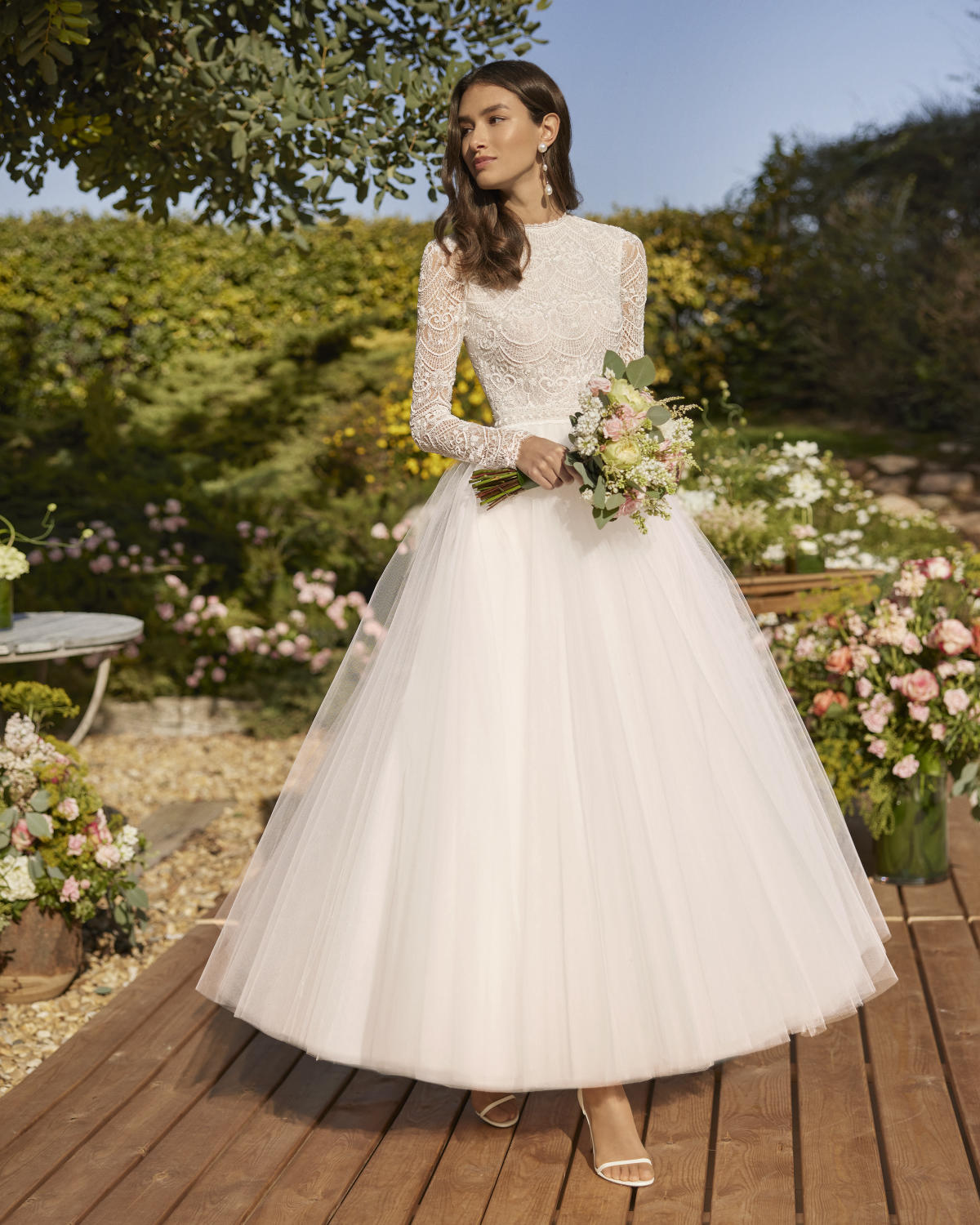  Produto: Cecile, Categoria: Vestidos de Noiva, Ano: 2023, Marca Rosa Clará