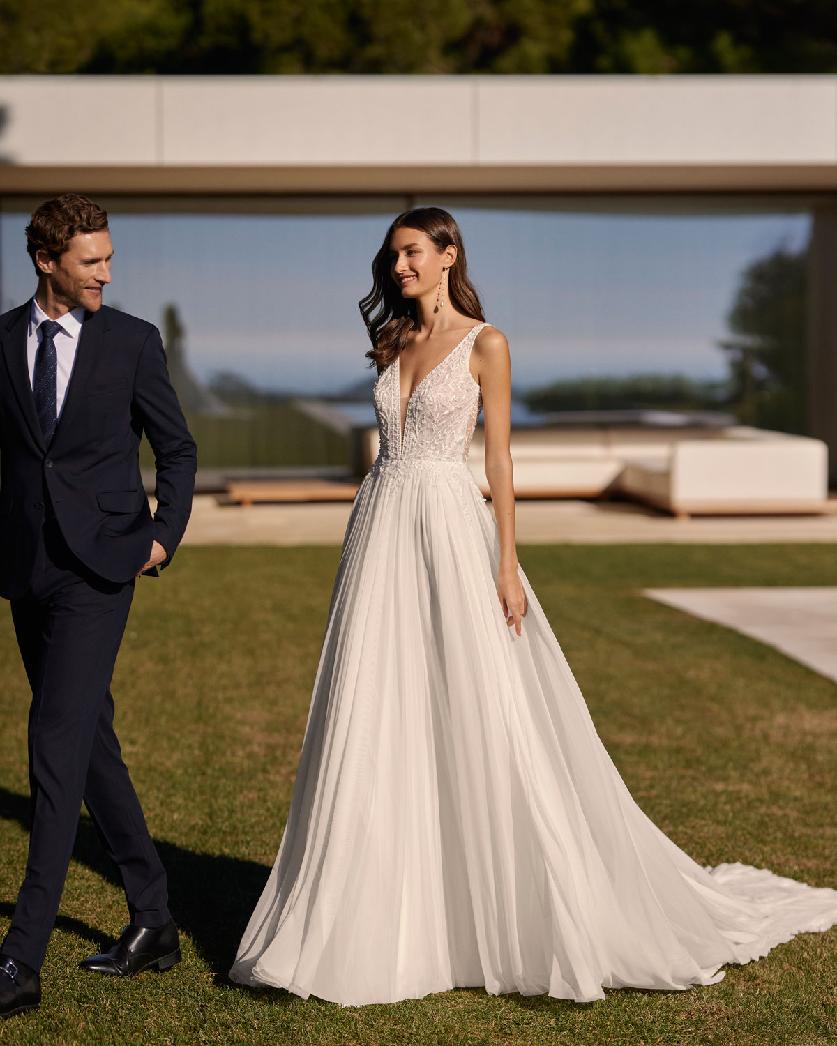  Produto: Illinois, Categoria: Vestidos de Noiva, Ano: 2023, Marca Rosa Clará