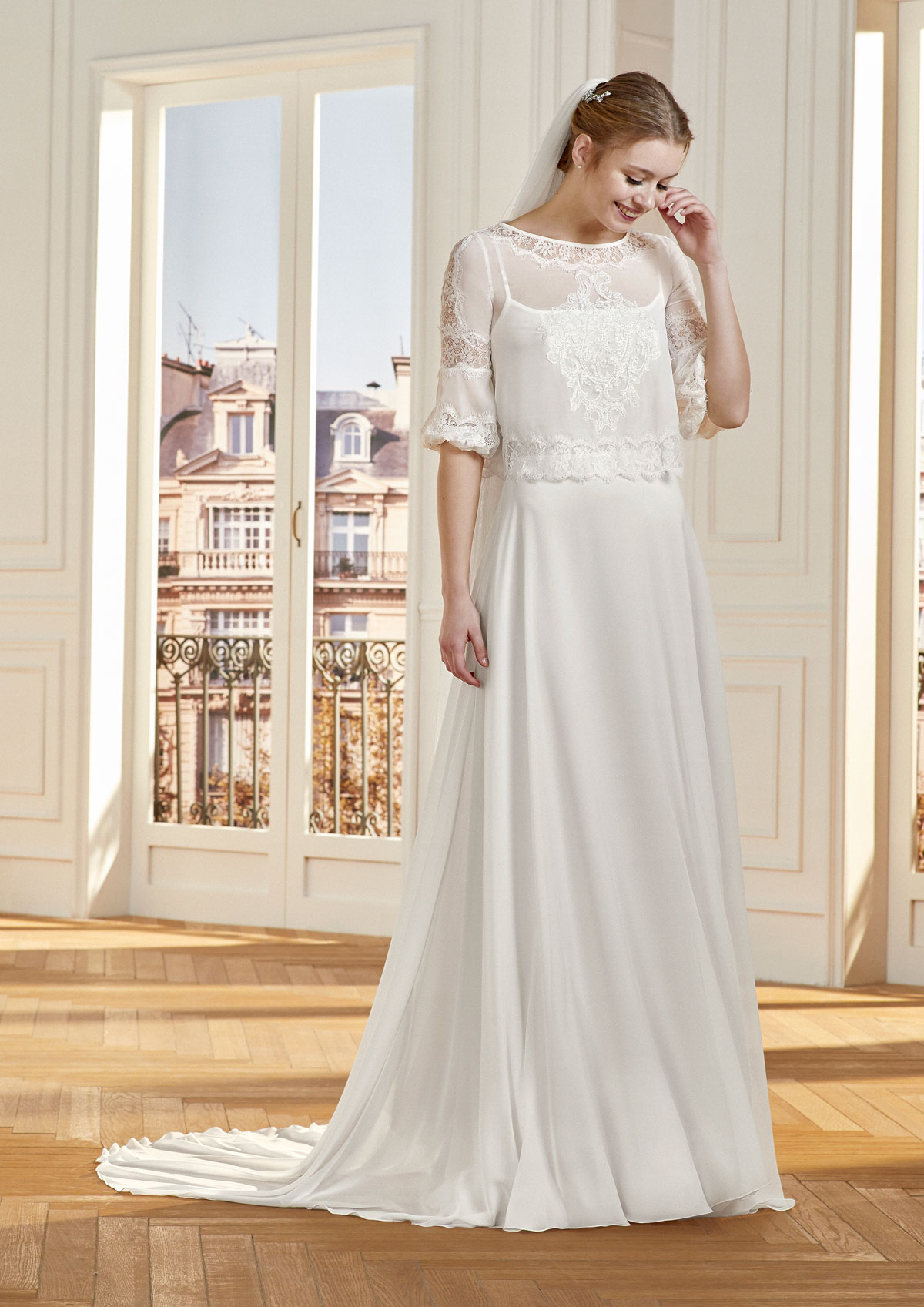  Produto: Mignard, Categoria: Vestidos de Noiva, Ano: 2020, Marca San Patrick