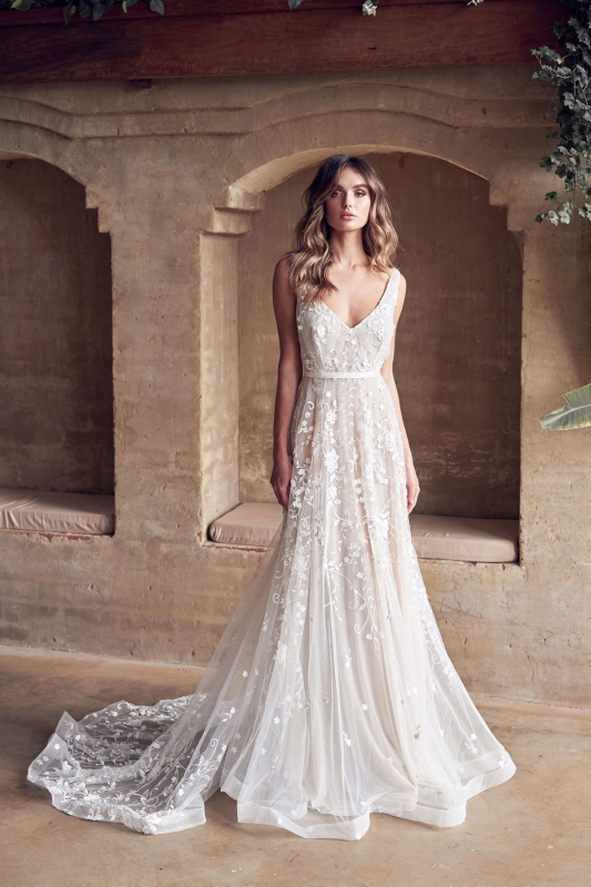  Produto: Amelie, Categoria: Vestidos de Noiva, Ano: 2019, Marca Anna Campbell