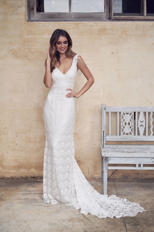  Produto: Sasha, Categoria: Vestidos de Noiva, Ano: 2019, Marca Anna Campbell