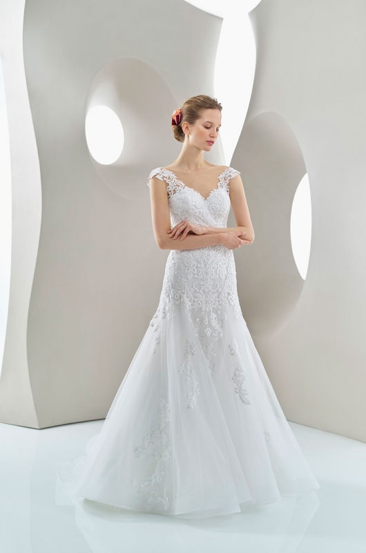  Produto: Gelso, Categoria: Vestidos de Noiva, Ano: 2019, Marca Fiorinda Le Spose di Carlo Pignatellidi