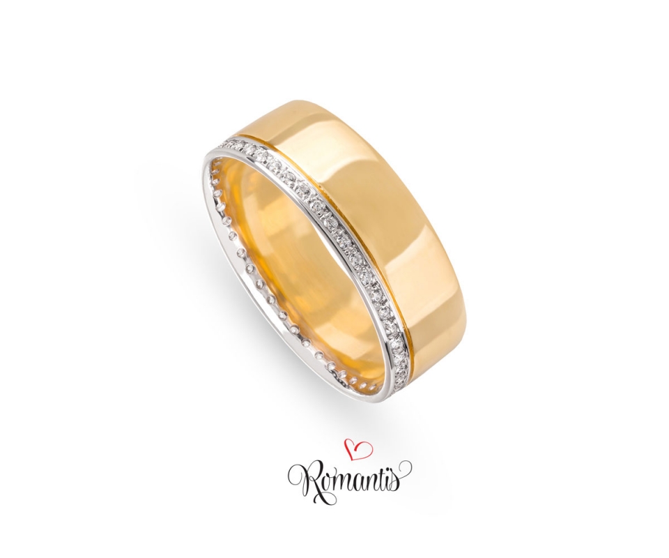  Produto: ALR4466AC, Categoria: Alianças e Joias para noivos, Ano: 2019, Marca romantis