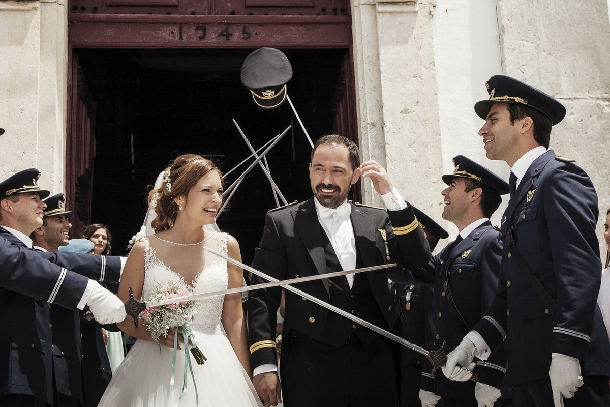 Imagem do casamento de Sónia e Luis