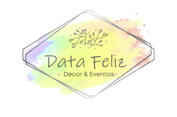Loja: Data Feliz - Decor e Eventos - Logotipo