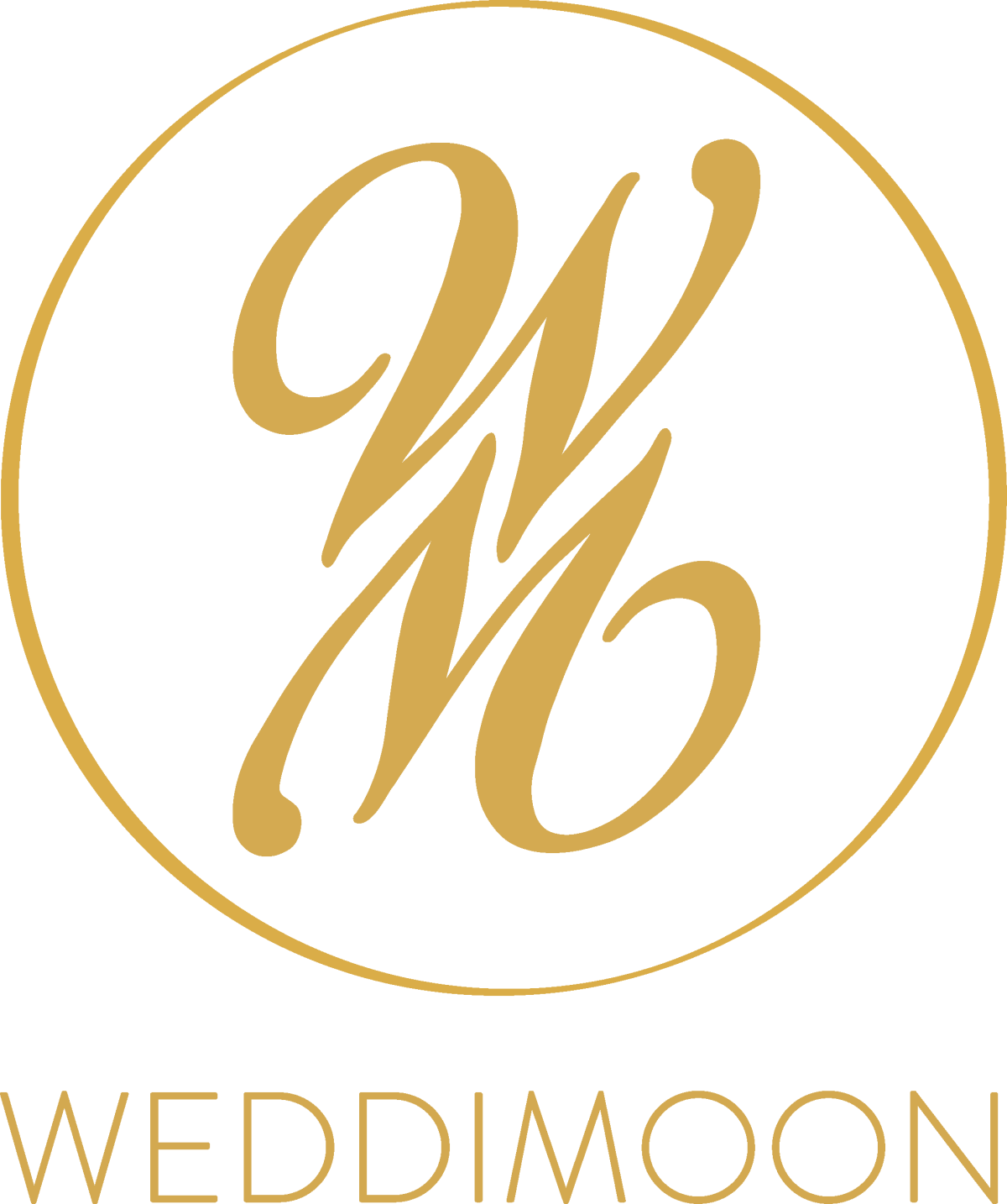 Loja: Weddimoon - Logotipo
