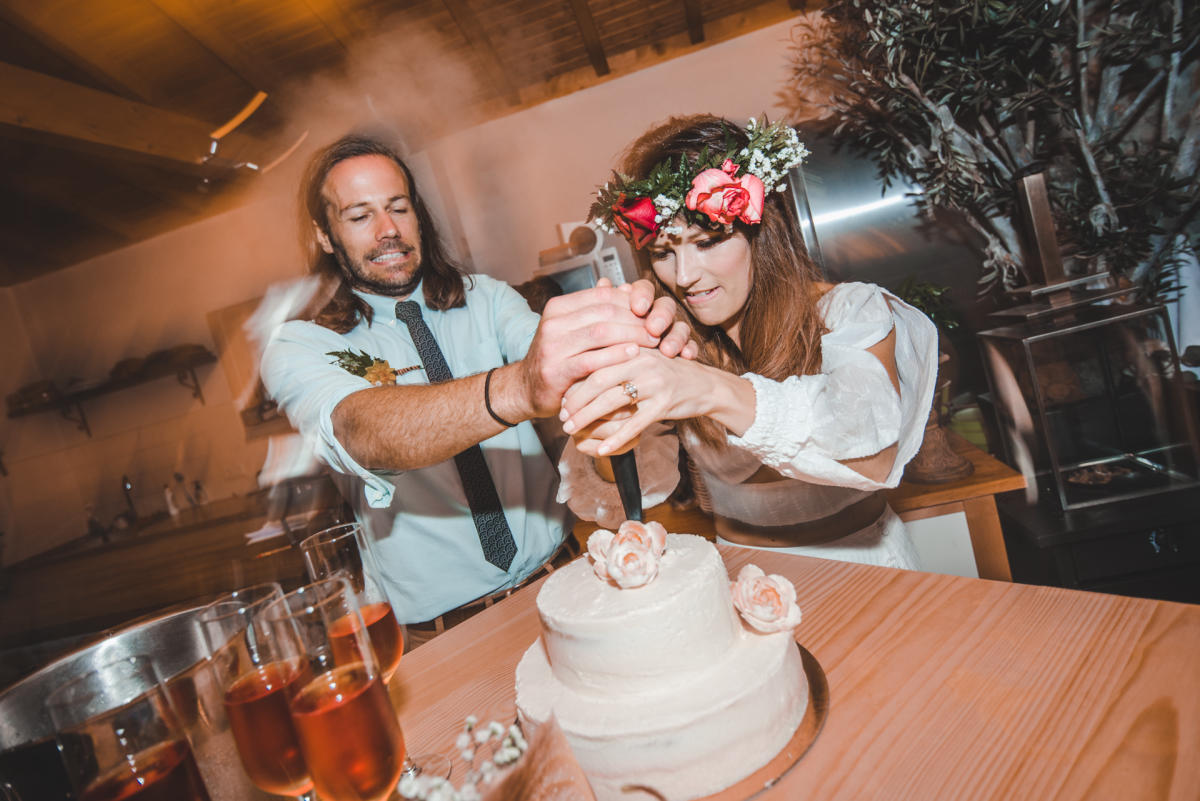 Imagem do casamento de Devon e Robert